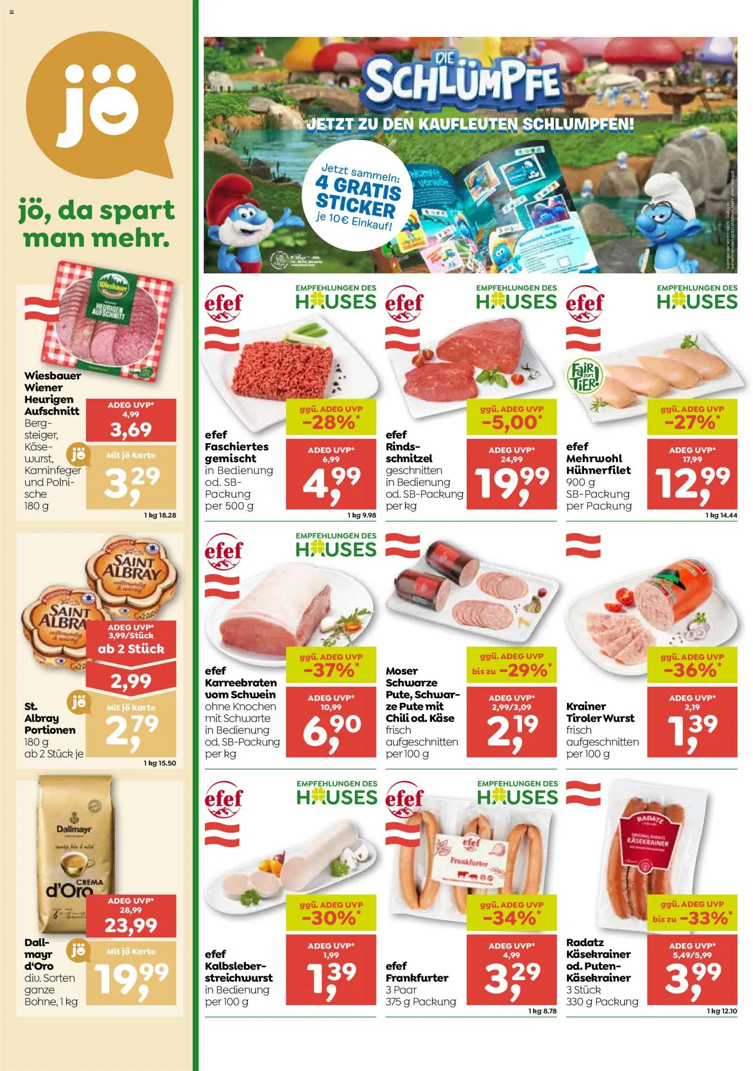 ADEG Flugblatt gültig ab 10.09.2026 | Seite: 4 | Produkte: Wurst, Chili, Käse