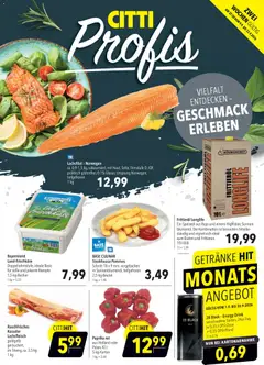 CITTI Markt Aktuelle Angebote für Profis ab 09.09.2026 gültig