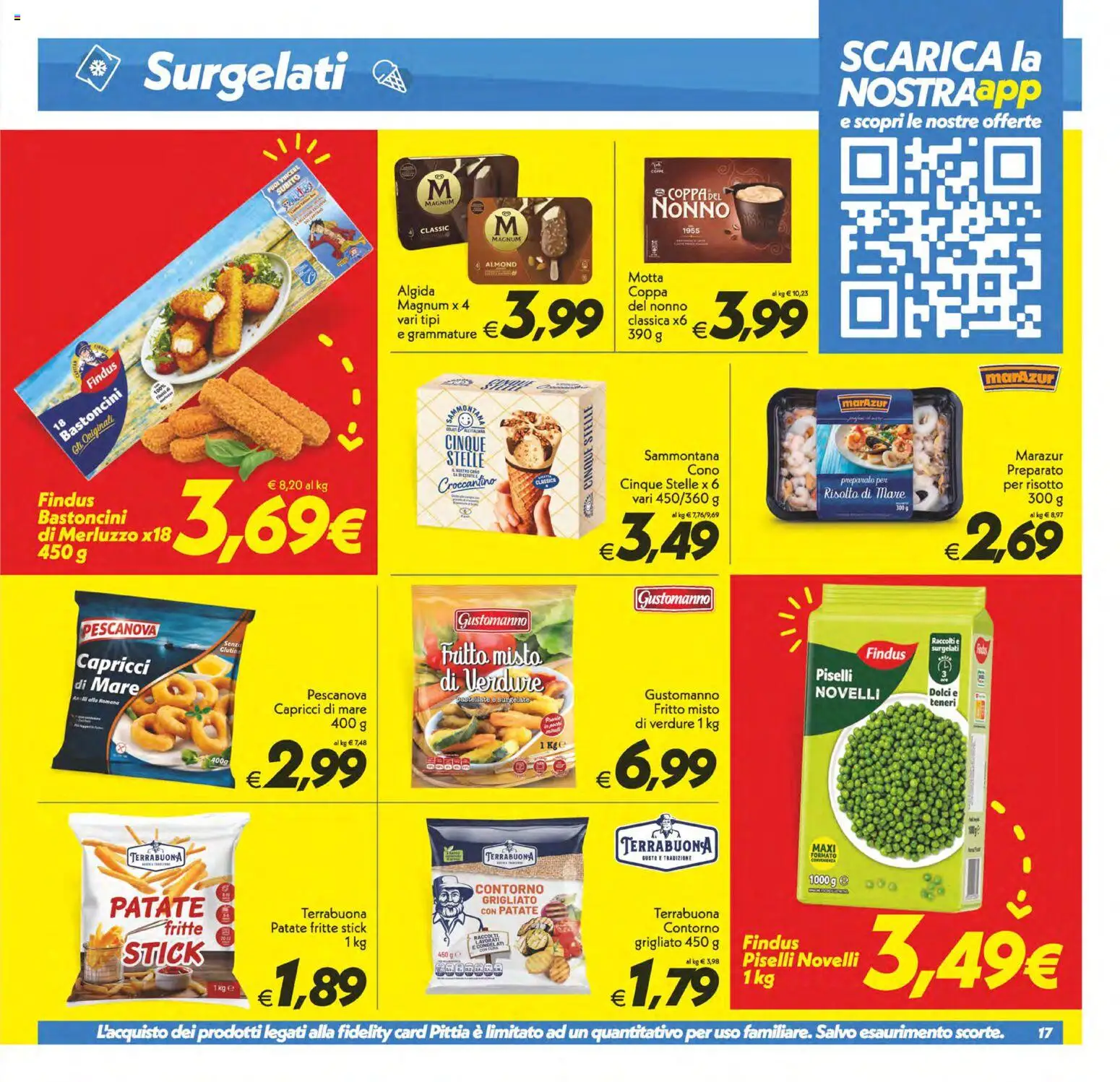 Volantino SuperConveniente del 07.04.2026 | Pagina: 17 | Prodotti: Merluzzo, Patate, Verdure, Piselli
