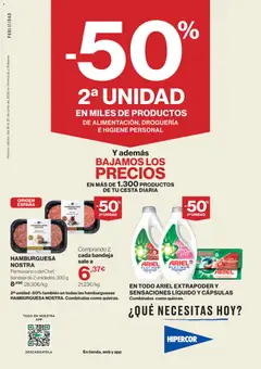 Vista previa Hipercor catálogo válido desde el 18.06.2026