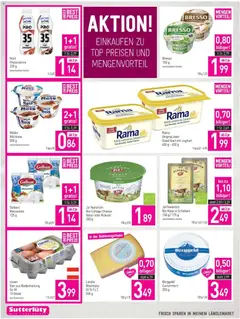 Sutterlüty Flugblatt ab 18.06.2026 gültig | Seite: 4 | Produkte: Milch, Käse, Eier, Reis