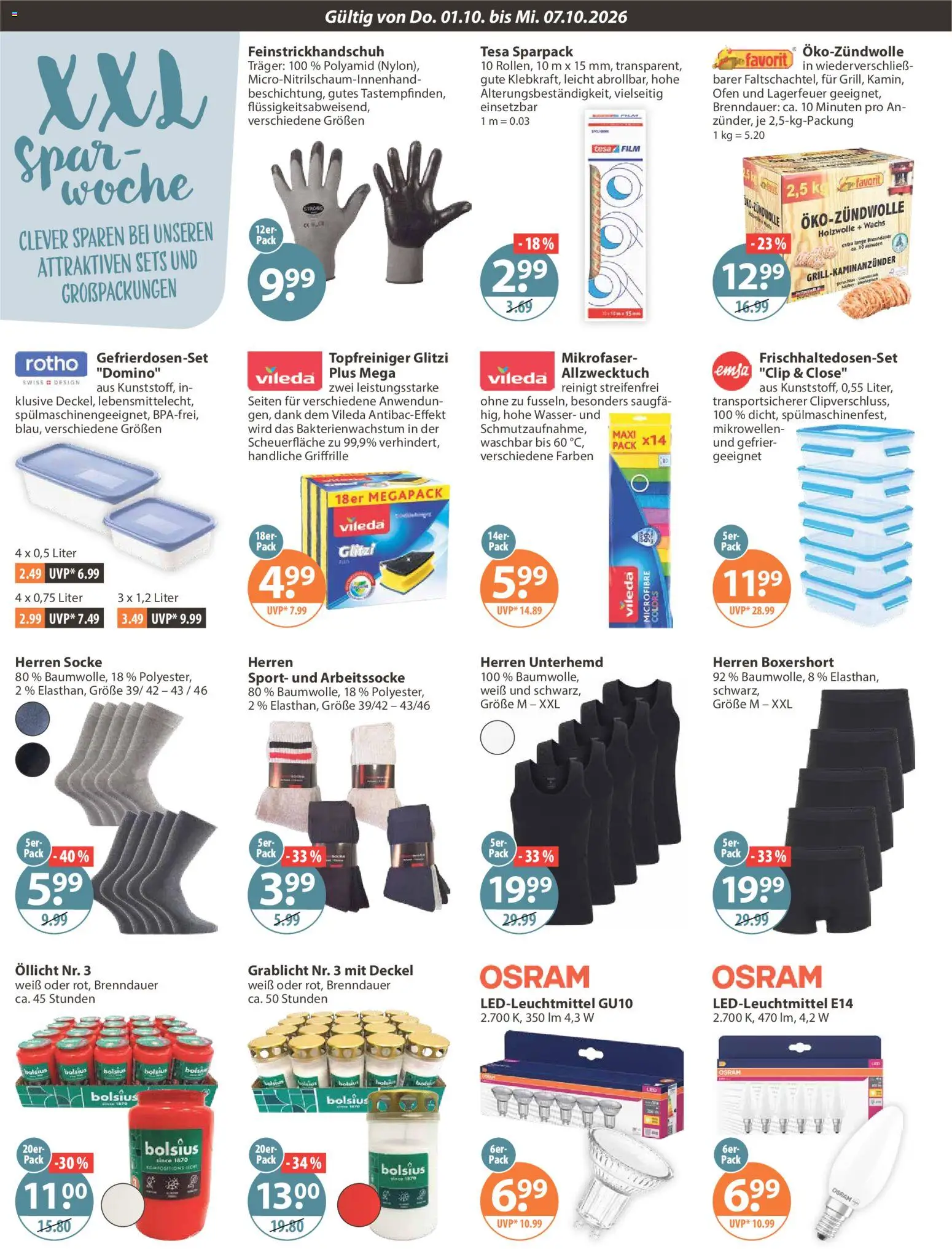 V-Markt Angebote – gültig ab 01.10.2026 | Seite: 20 | Produkte: Ofen, Unterhemd, Wasser