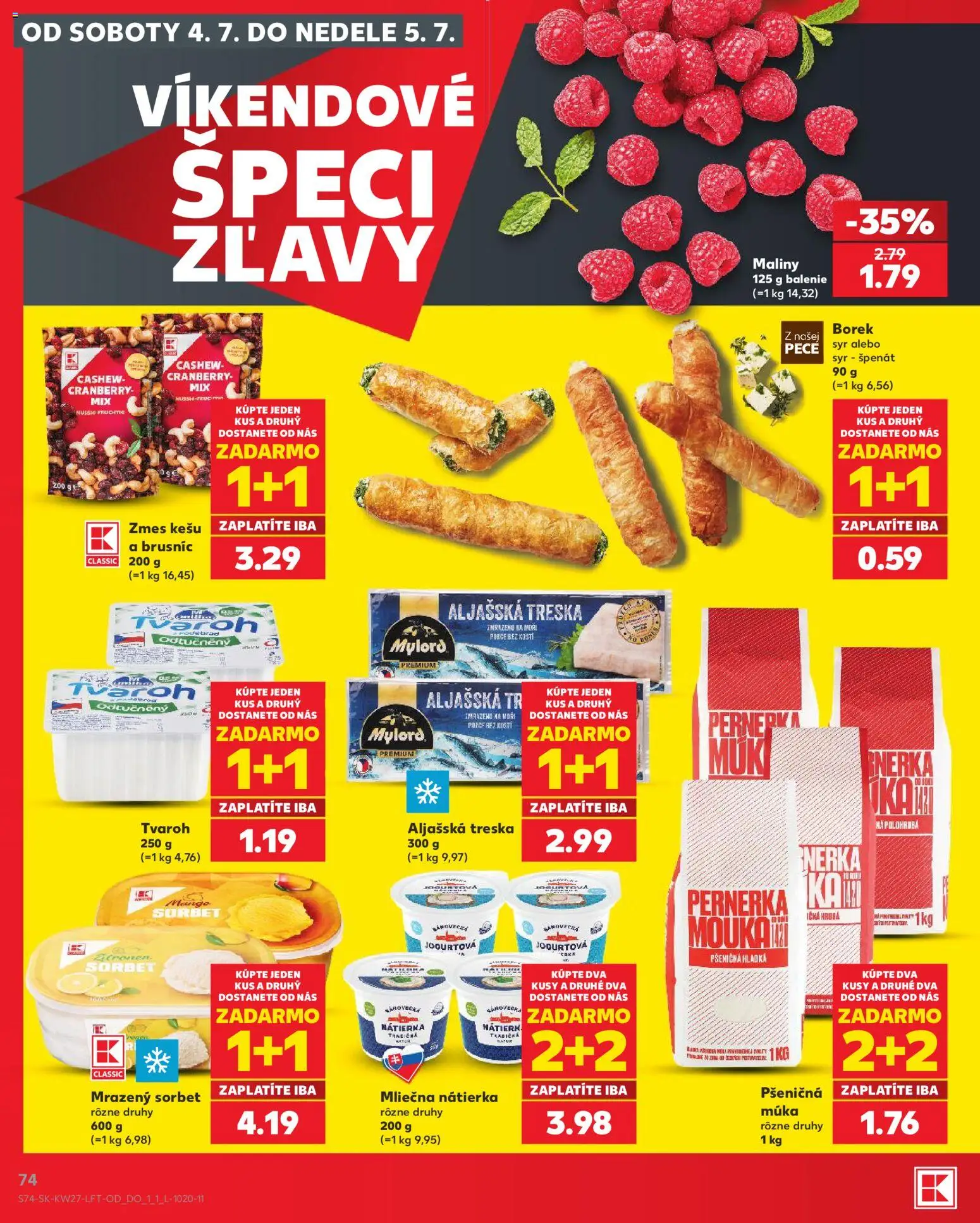 Nové Kaufland akcie – leták je platný od 02.07.2026 | Strana: 74
