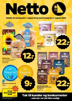 Netto - Tilbudsavis uge 32 gyldig fra 01/08/2026