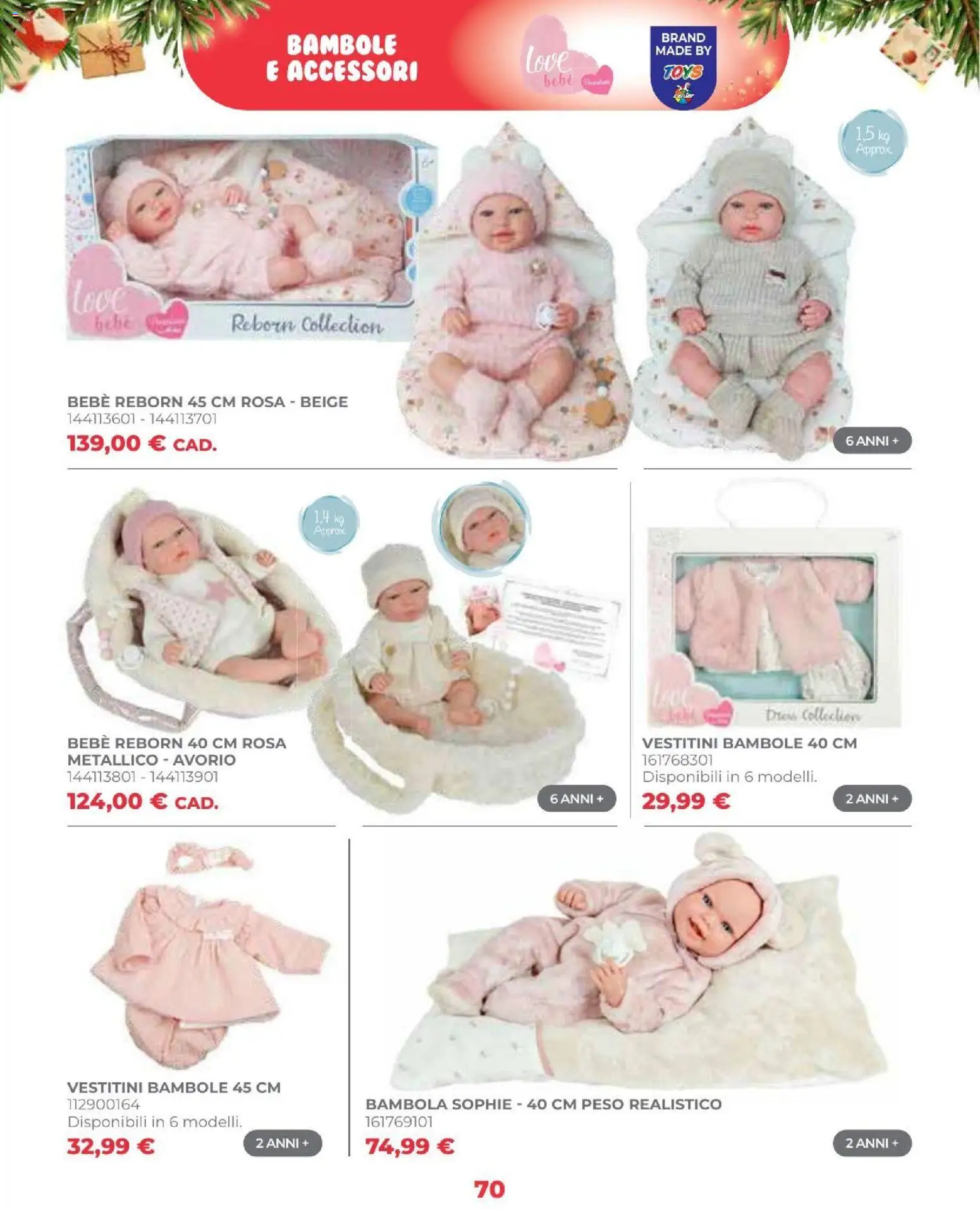 Volantino Toys Center del 16/10/2026 | Pagina: 72 | Prodotti: Bambola