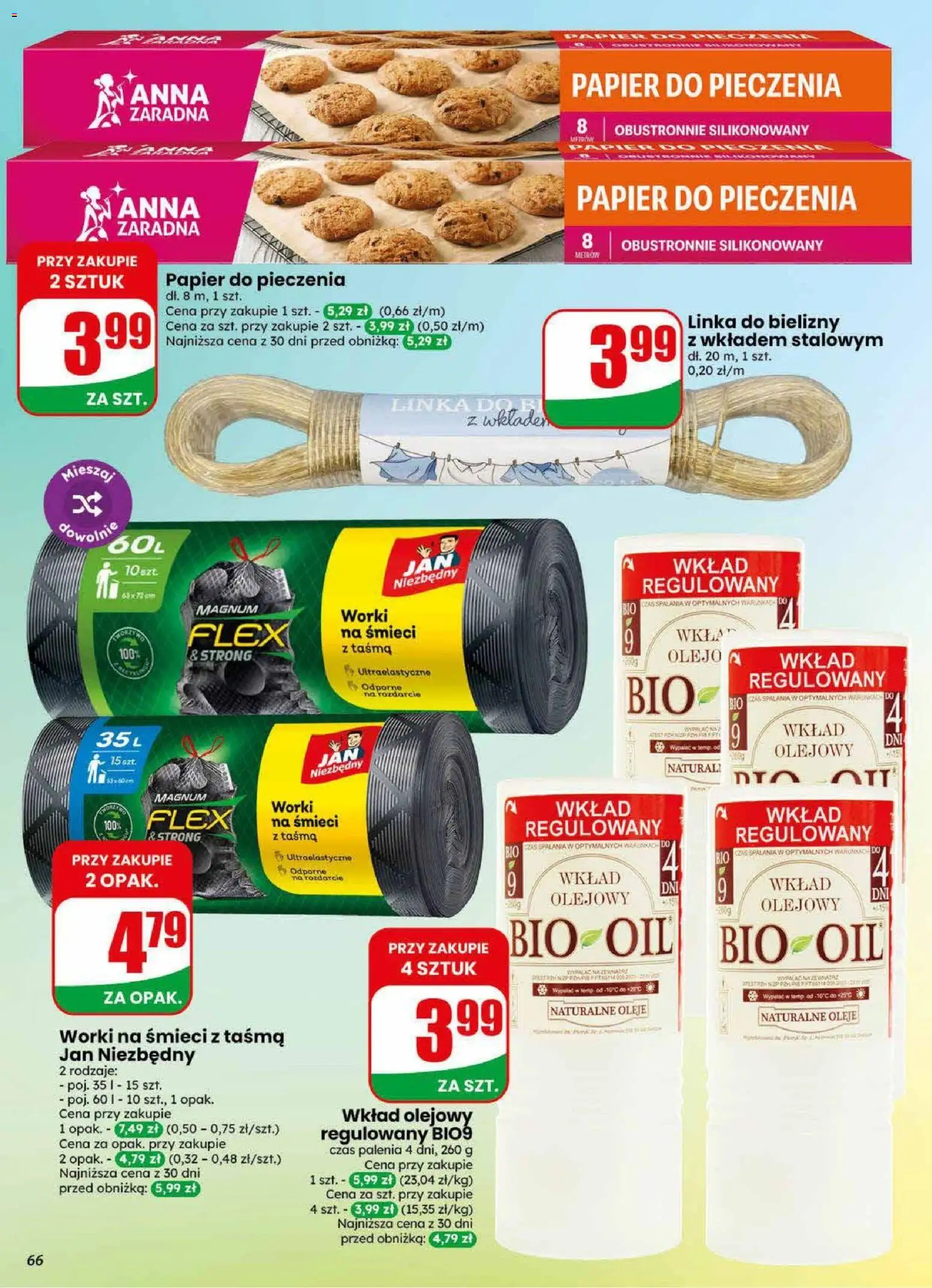 Dino gazetka od 22.07.2026 | Strona: 66 | Produkty: Papier do pieczenia