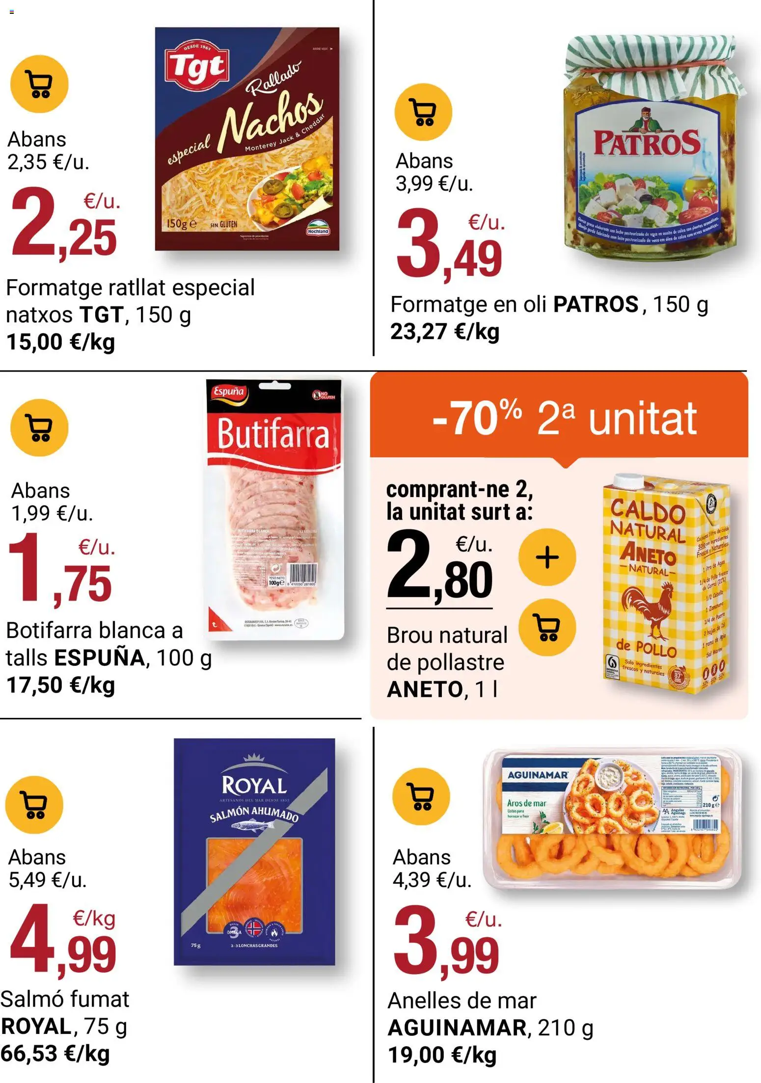Bonpreu folleto │ válido desde el 19.05.2026 | Página: 80 | Productos: Καλτσάκια μισά, Κρεμάστρα, Παγωμένο τσάι, Salmón ahumado