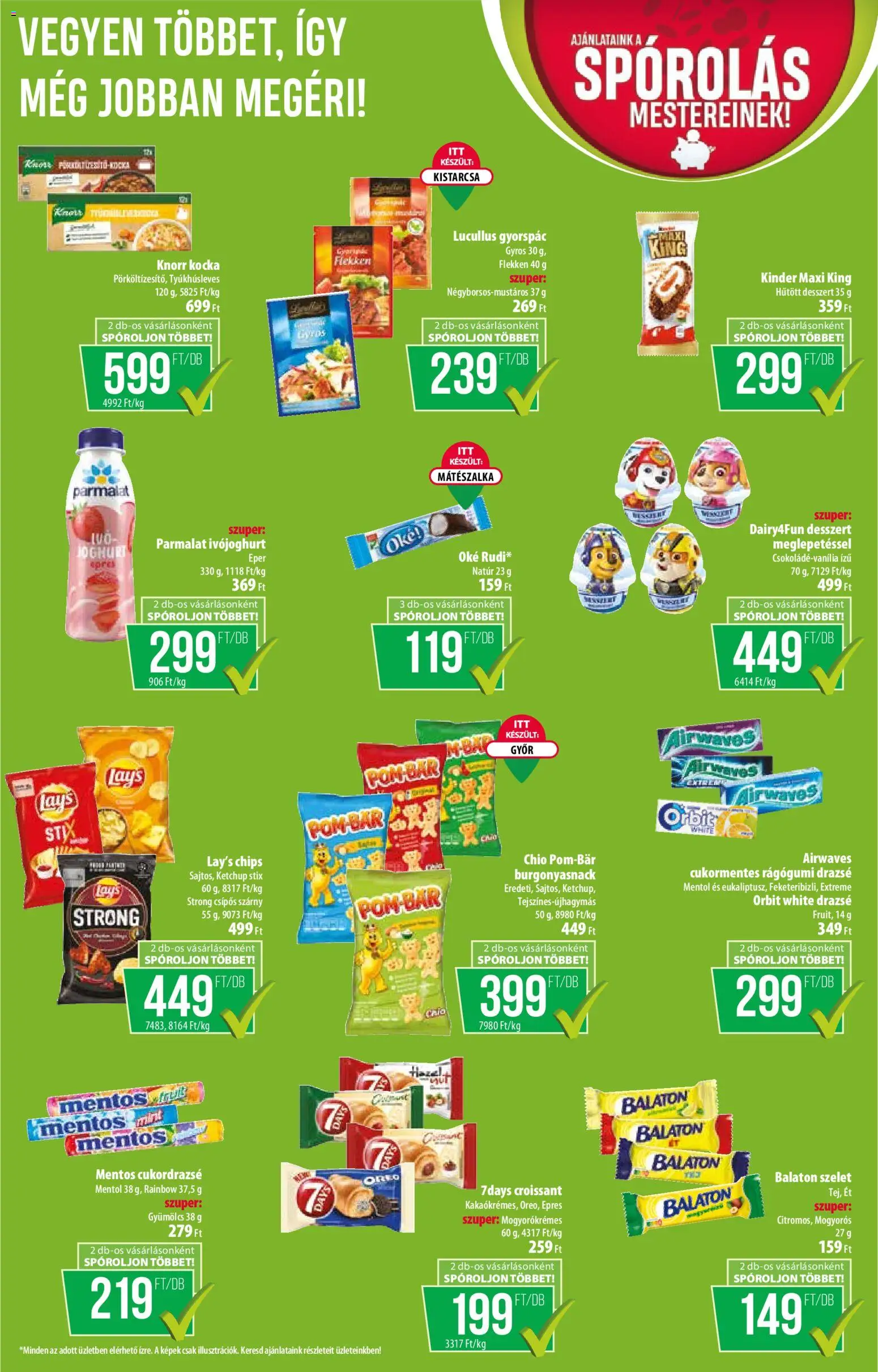 COOP akciós ujság - amely érvényes a következő dátumtól: 2026.08.06. | Oldal: 5 | Termékek: Ivójoghurt, Croissant, Gyümölcs, Ketchup