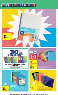 Carrefour Market - Prévisualisation de Carrefour Market Rentree des classes valide à partir de 07/07/2026 | Page: 18 | Produits: Chemise, Élastiques