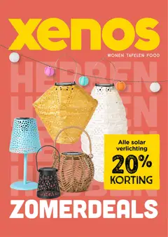 Xenos folder - Voorbeeld van een folder van Xenos, geldig van 11.05.2026