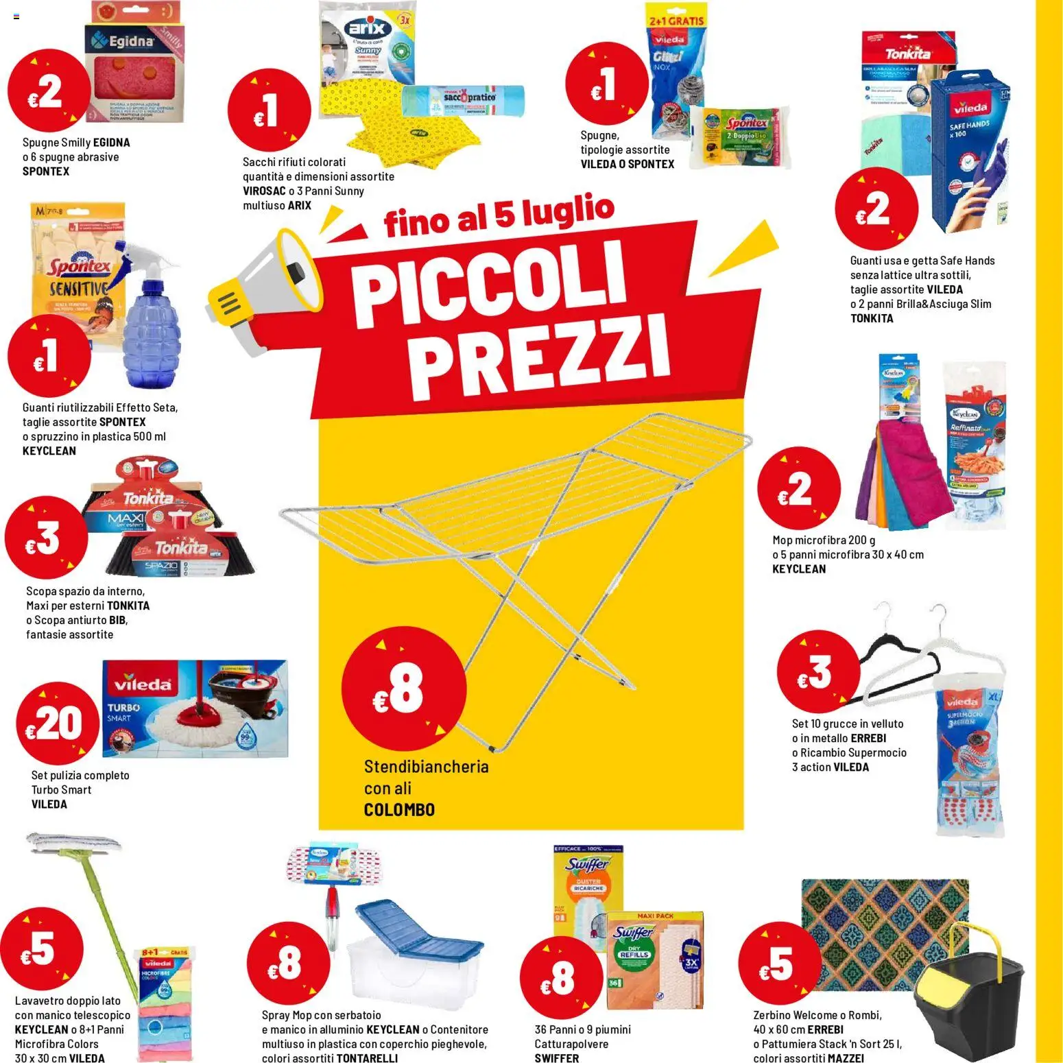 Volantino Iper del 12.06.2026 | Pagina: 31 | Prodotti: Pattumiera, Contenitore, Alluminio, Zerbino