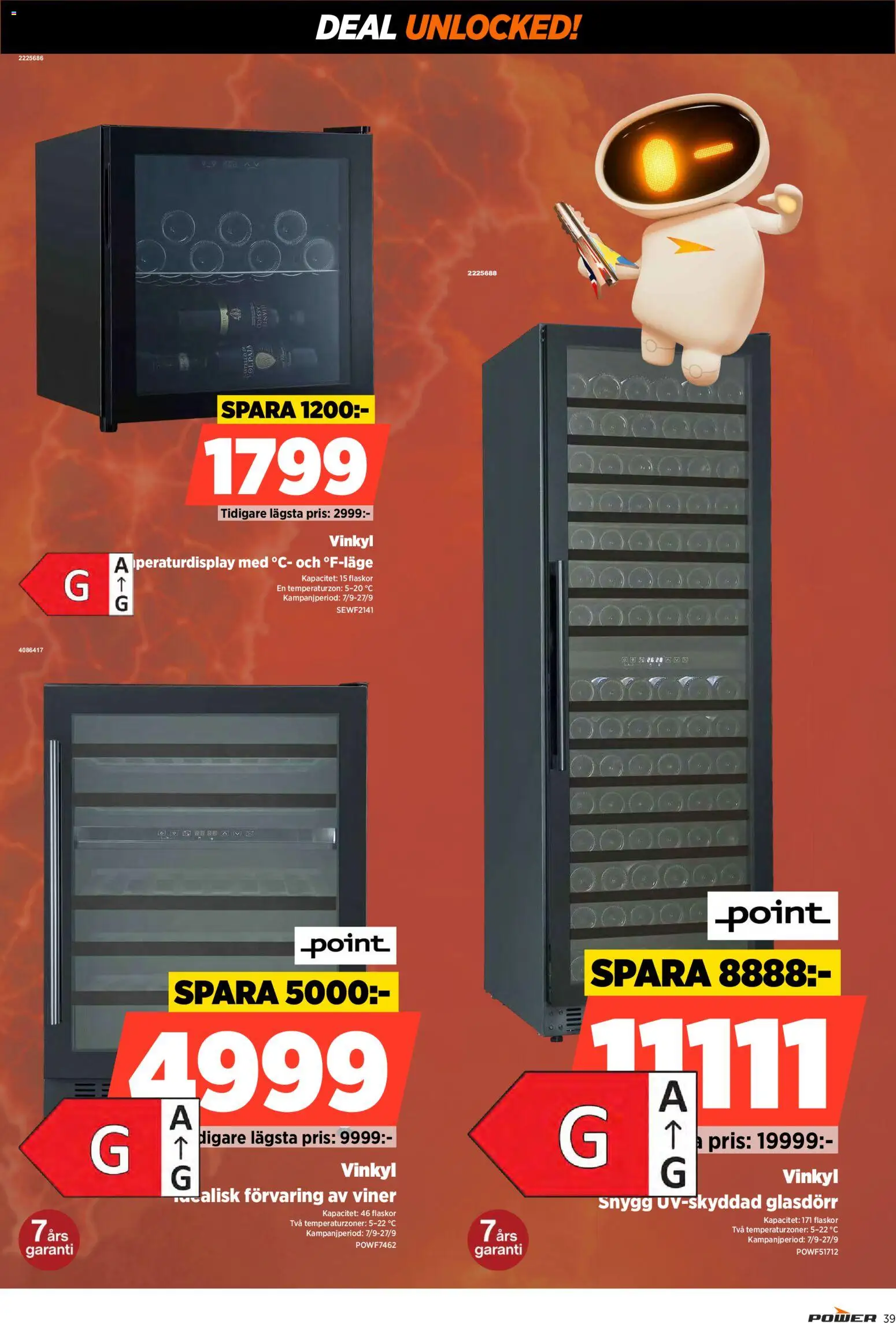 Power reklamblad aktuell från 14/09/2026 | Sida: 39 | Produkter: Vinkyl