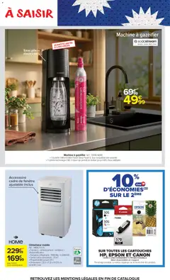 Carrefour Market - Prévisualisation de Carrefour Market Le mois des supporters valide à partir de 09.06.2026 | Page: 52 | Produits: Sodastream, Climatiseur, Déshumidificateur, Cadre