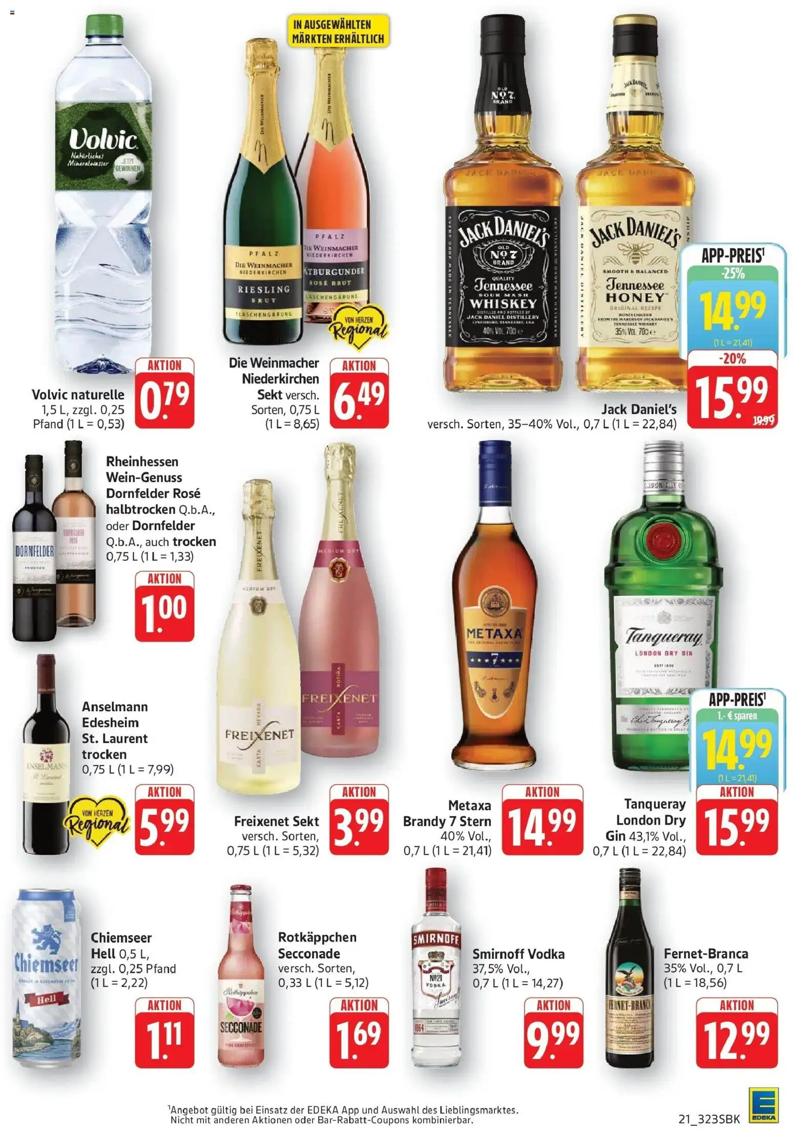 Edeka Prospekt Pirmasens (ab 12.10.2026) » Angebote Online | Seite: 21 | Produkte: Freixenet, Rotkäppchen, Vodka, Whiskey