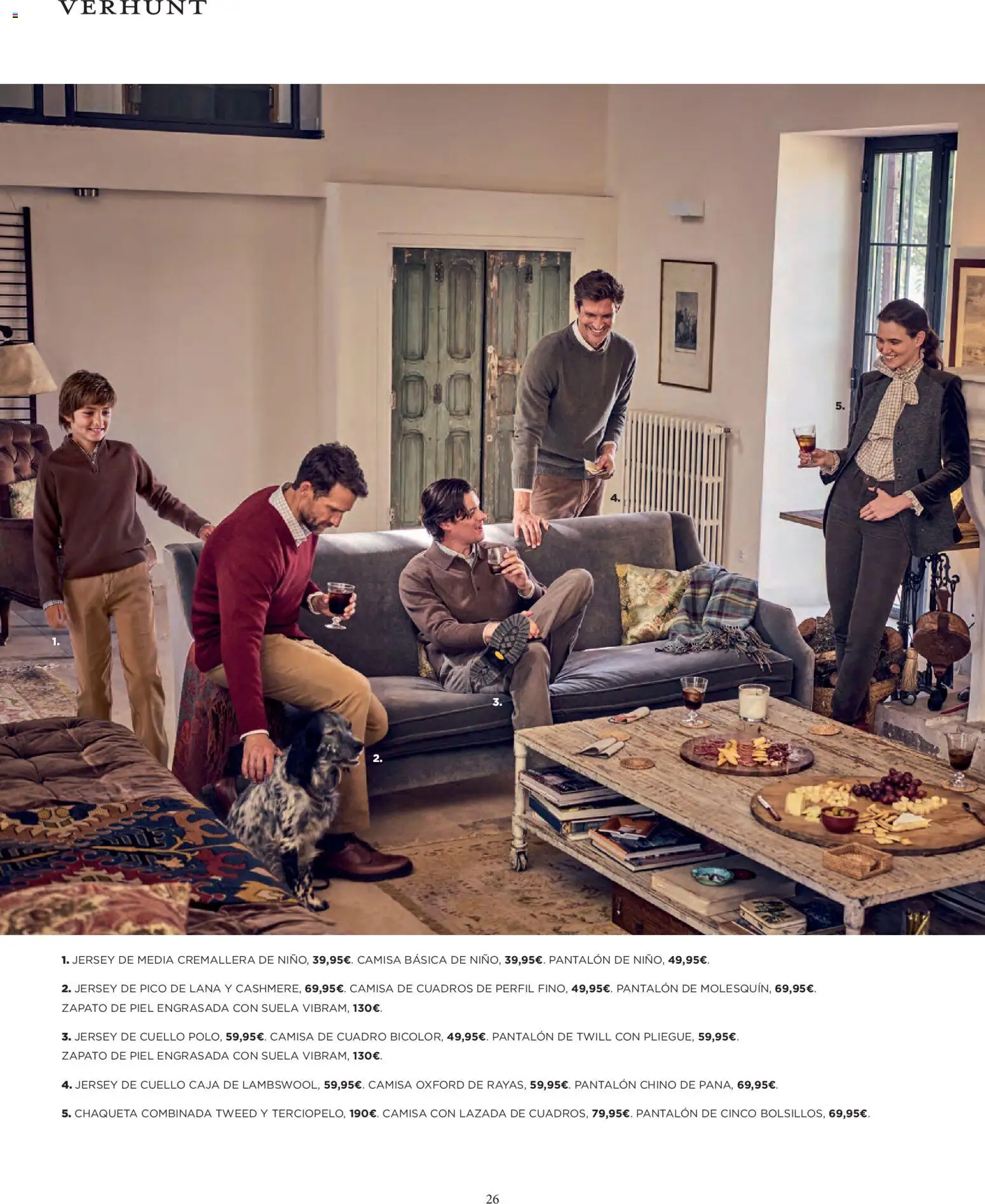 El Corte Inglés La Caza │ válido desde el 01/09/2026 | Página: 26 | Productos: Camisa, Chaqueta, Caja