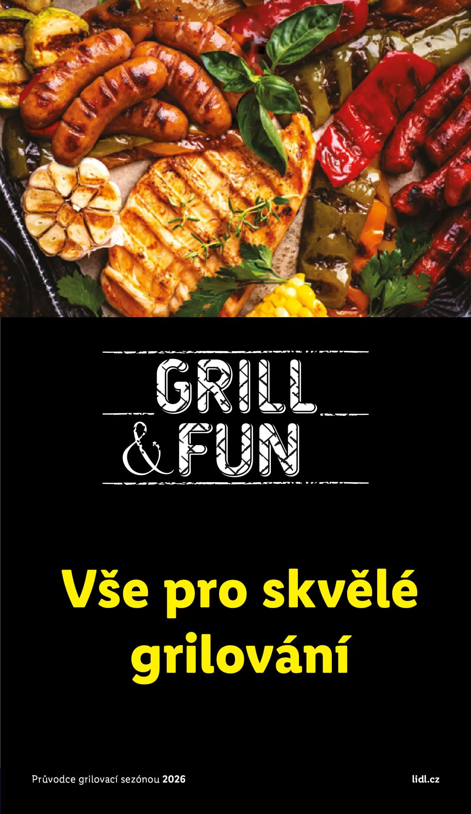 Lidl leták - Vše pro skvělé grilování od 05.05.2026 | Strana: 1 | Produkty: Grilování