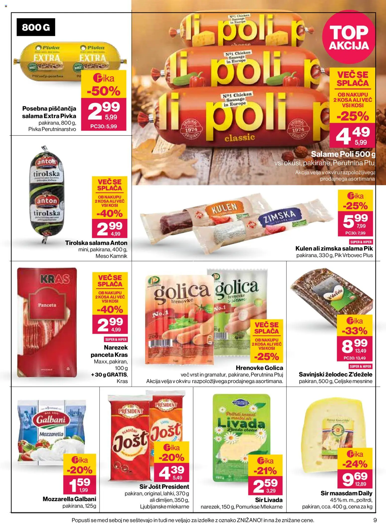Novi Mercator katalog ponudbe – veljaven od 15.10.2026 | Stran: 9