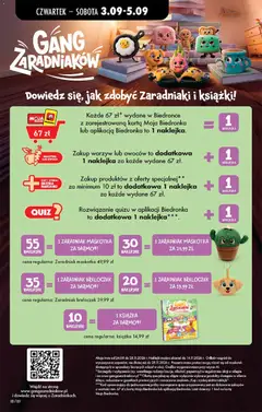 Náhled letáku Biedronka Polsko leták - Gang zaradniaków od 03.09.2026