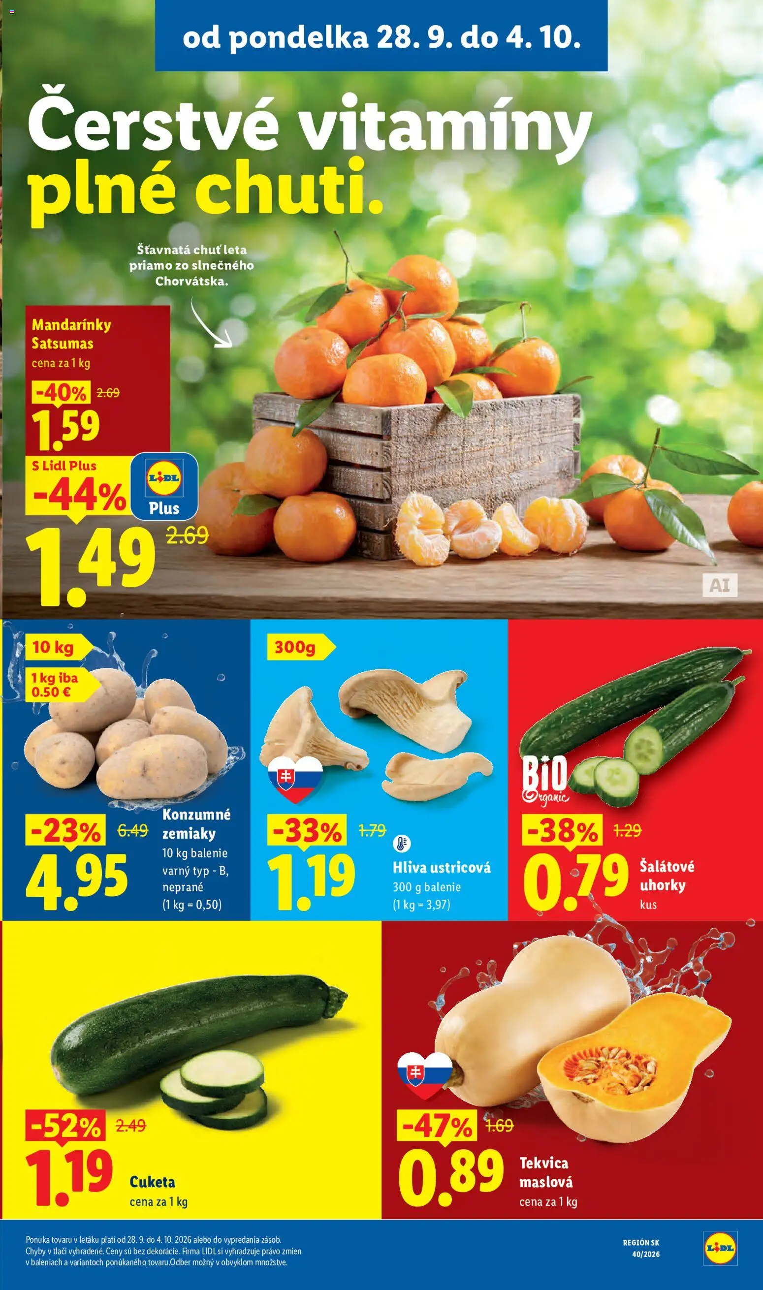 Nové Lidl akcie – leták je platný od 28.09.2026 | Strana: 13