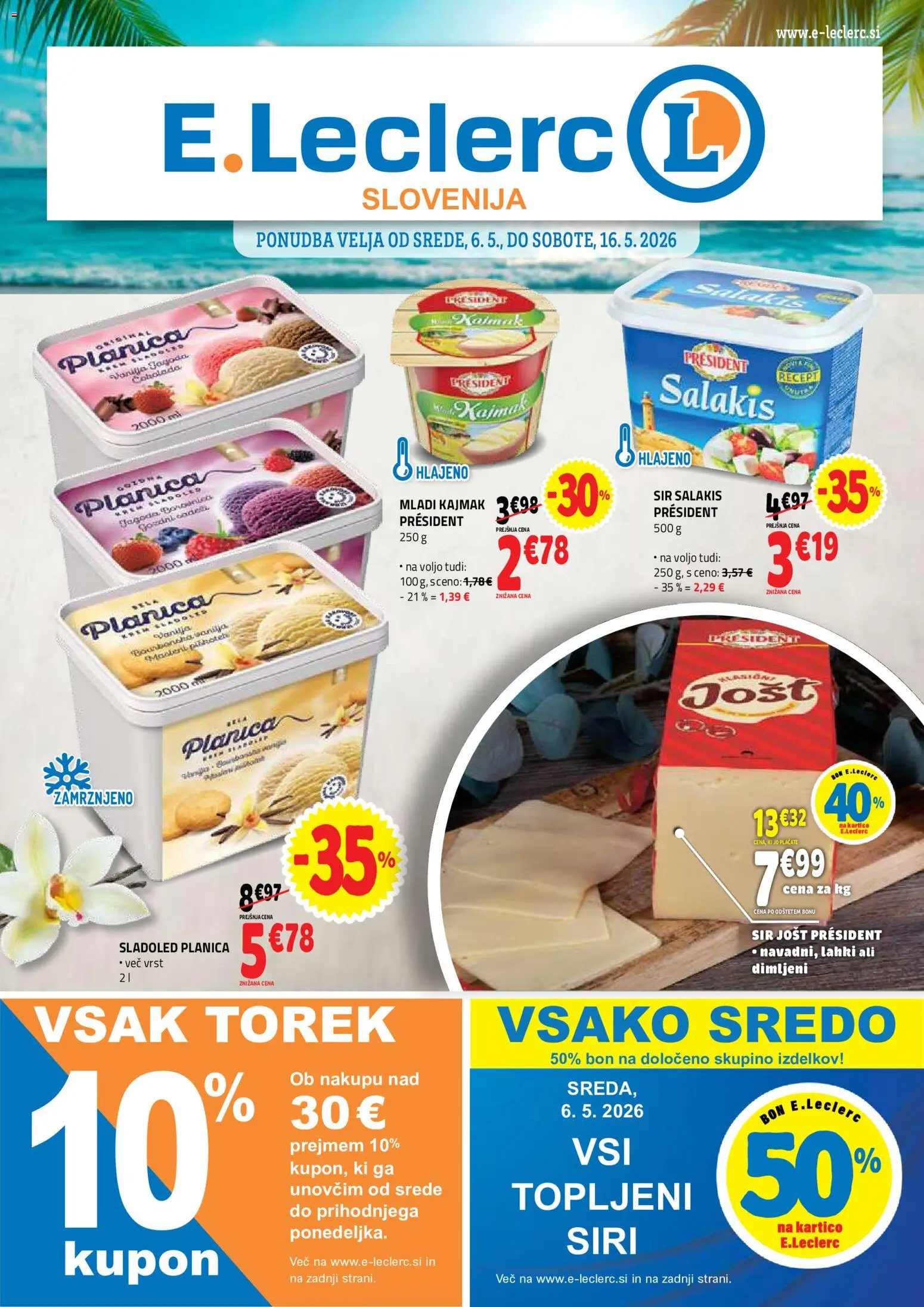Novi E.leclerc katalog ponudbe – veljaven od 06.05.2026 | Stran: 1