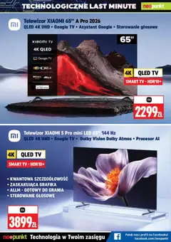 Pogląd oferty "Neopunkt gazetka" - ważna od 01.06.2026 | Strona: 3 | Produkty: Telewizor, Audio