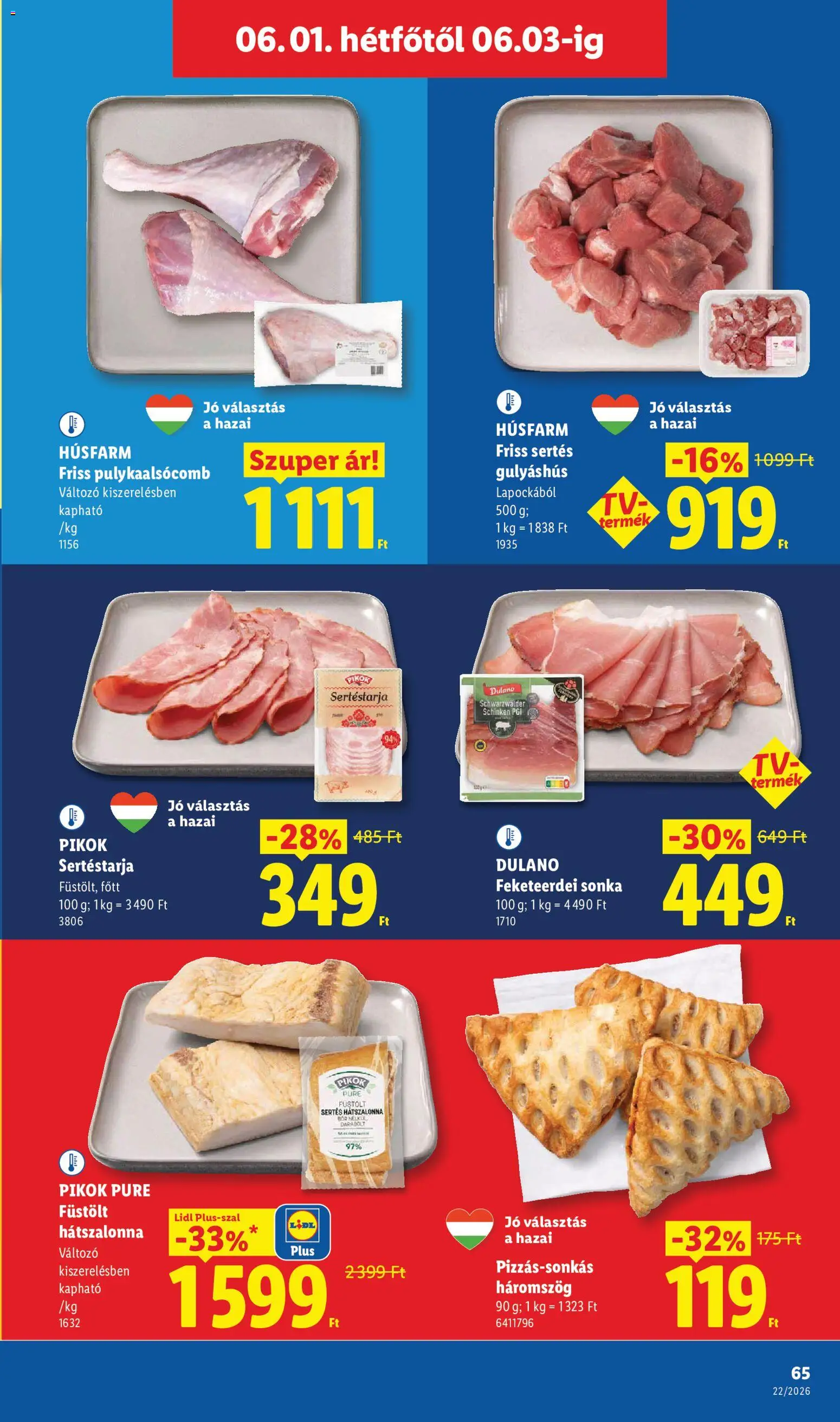 Lidl akciós ujság - amely érvényes a következő dátumtól: 28.05.2026 | Oldal: 65