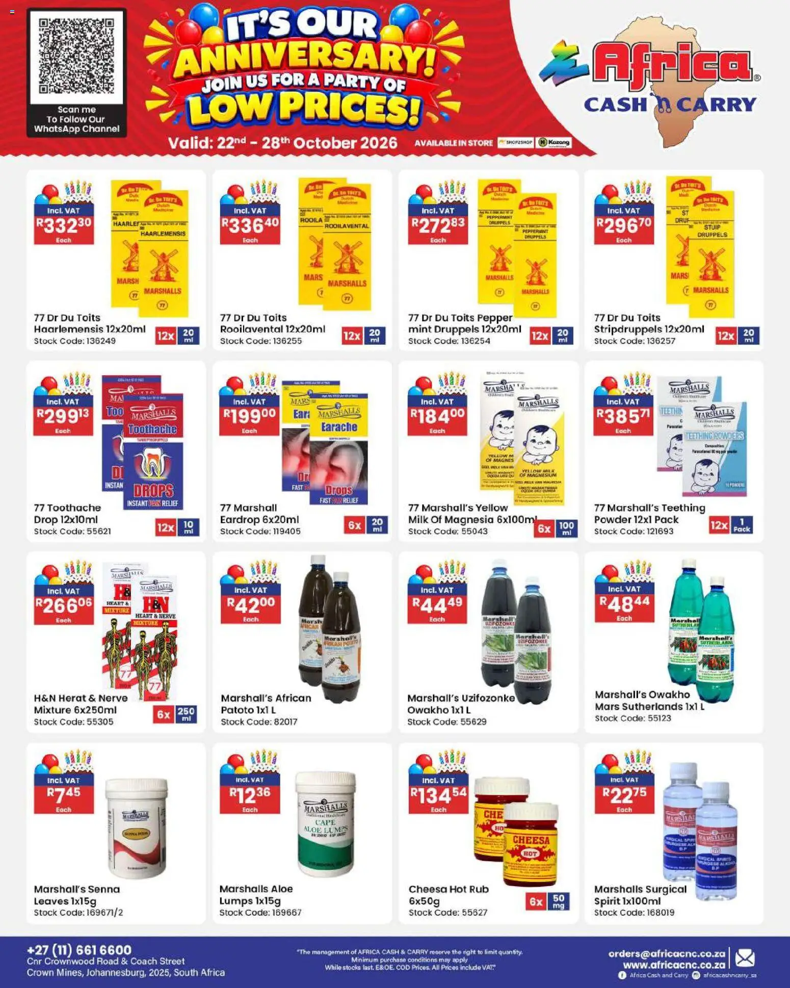 New Africa Cash & Carry catalogue – valid from 22/10/2026 | Page: 92