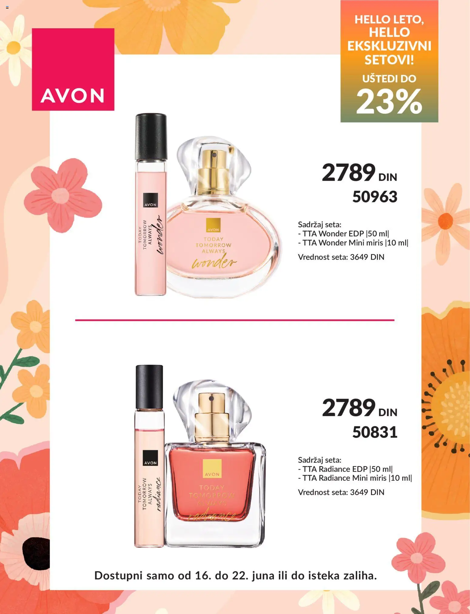 AVON katalog - važi od 16.06.2026 | Strana: 3 | Proizvode: Miris
