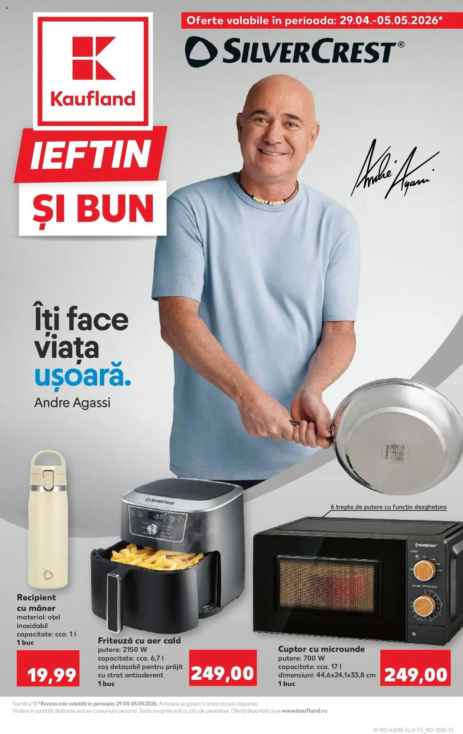 Noul catalog Kaufland – valabil de la 29.04.2026 | Pagină: 1 | Produse: Ginseng, Cuptor, Cuptor Cu Microunde, Coș