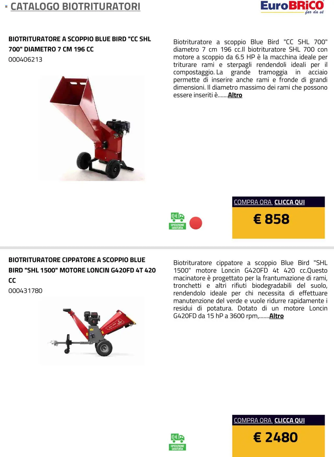 Volantino Eurobrico del 23.07.2025 | Pagina: 6