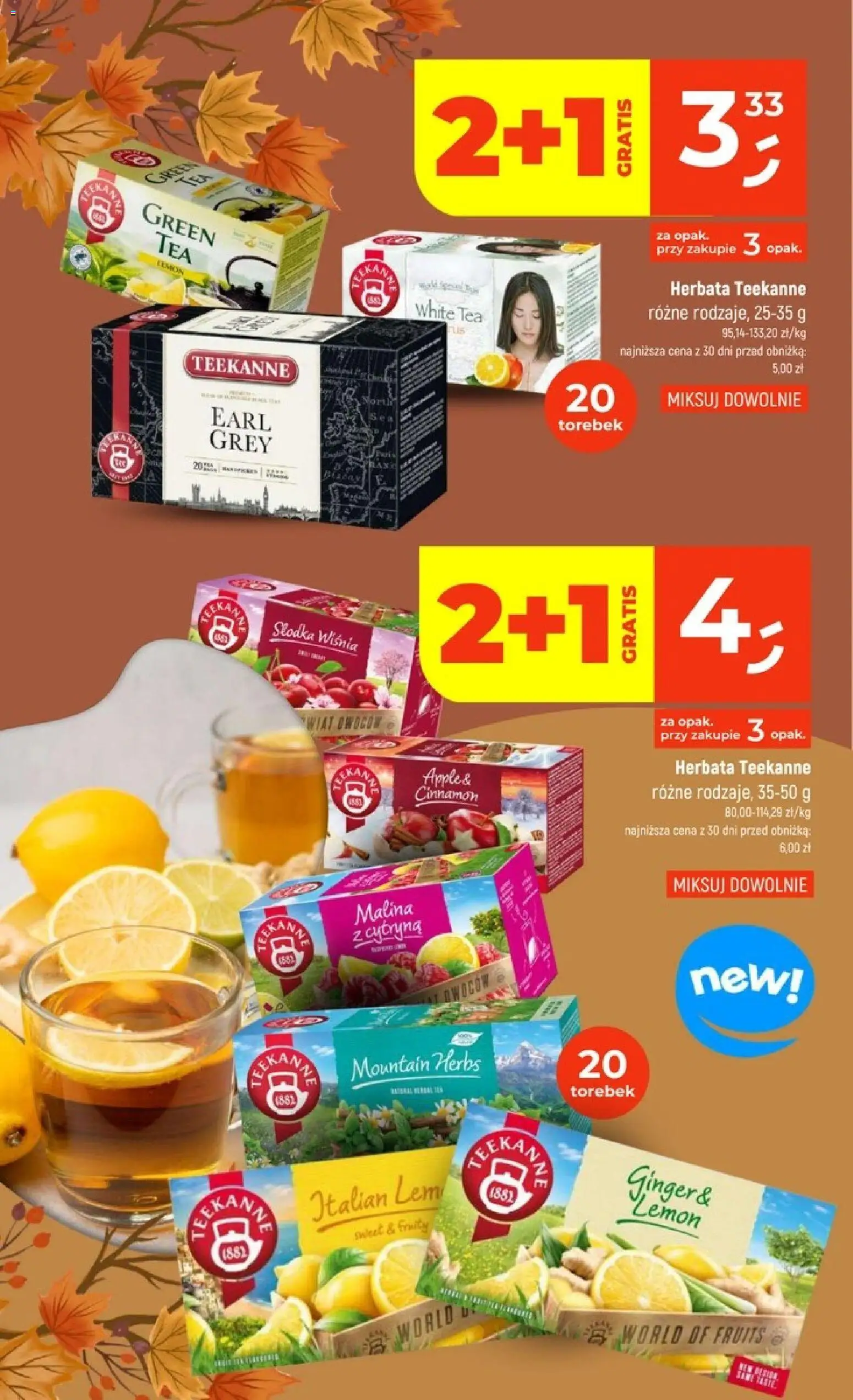 Dealz gazetka - Jesienna Rozgrzewka od 01.10.2026 | Strona: 27 | Produkty: Cytryna, Malina, Earl Grey, Herbata