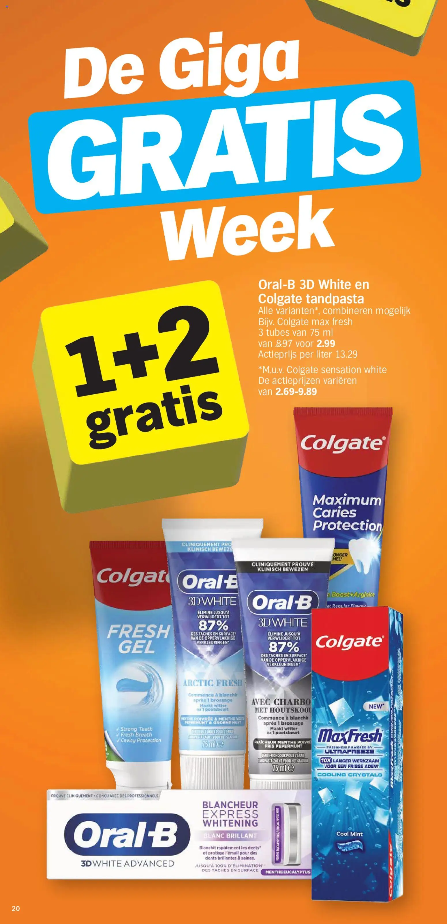 {H1} | Pagina: 20 | Producten: Pepermunt, Boost, Houtskool, Munt