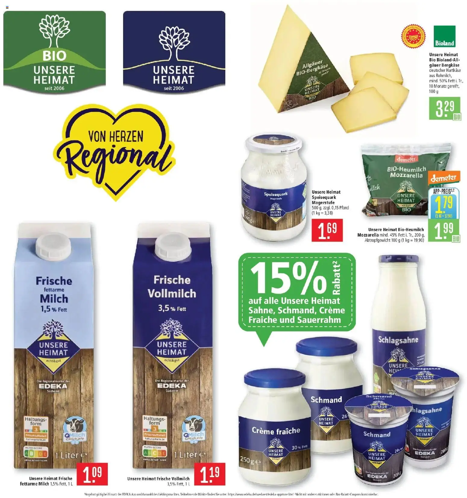 Marktkauf Prospekt Böblingen (ab 07.09.2026) » Angebote online | Seite: 11 | Produkte: Schlagsahne, Milch, Milch 1,5%, Speisequark