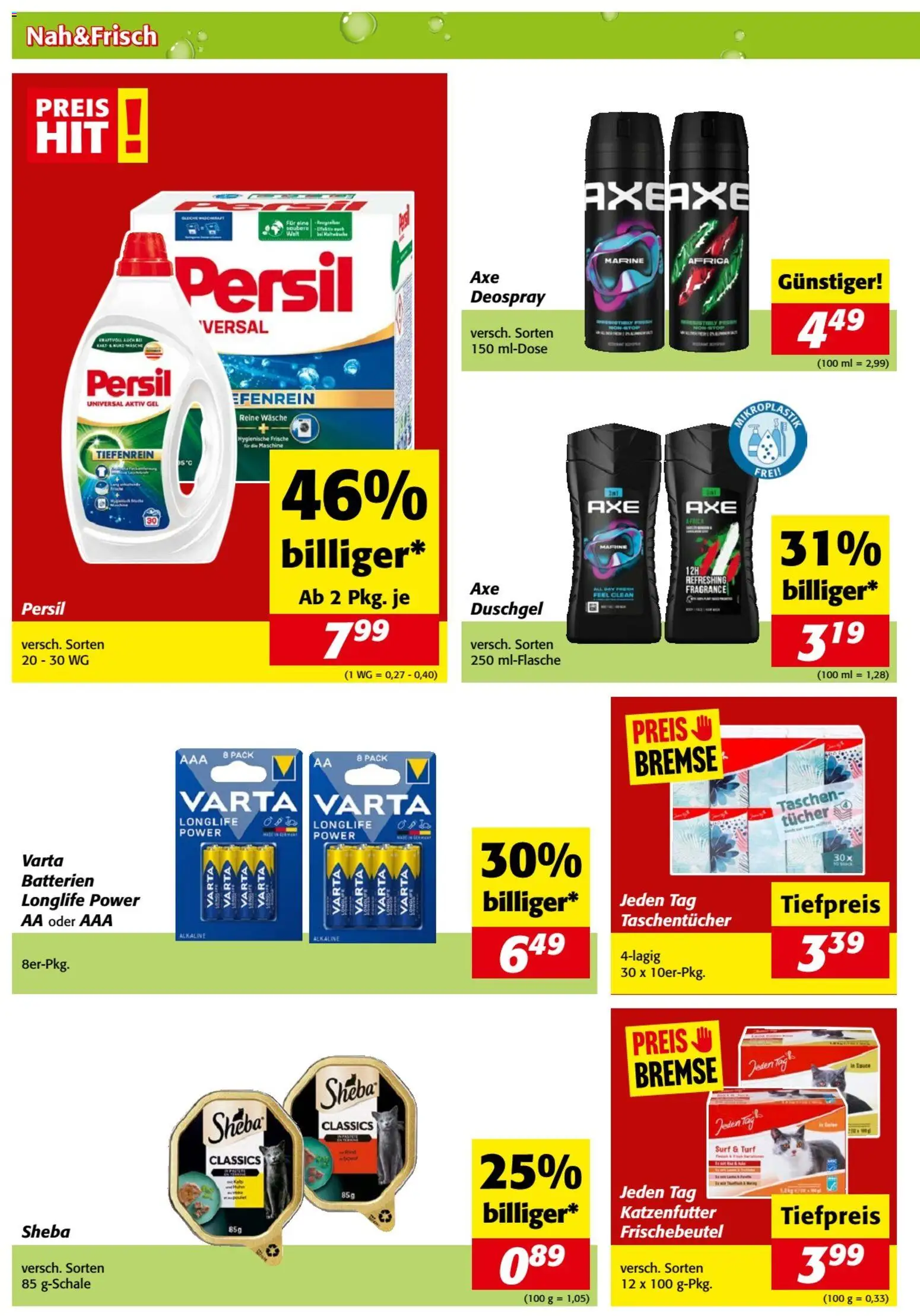 Nah und Frisch Flugblatt gültig ab 09.09.2026 | Seite: 4 | Produkte: Duschgel