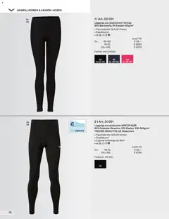 Trigema Prospekt ab 01.09.2026 gültig | Seite: 73 | Produkte: Leggings