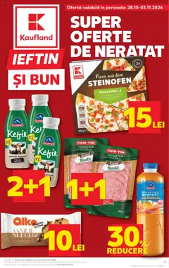 Ofertele Kaufland valabile de la 28.10.2026