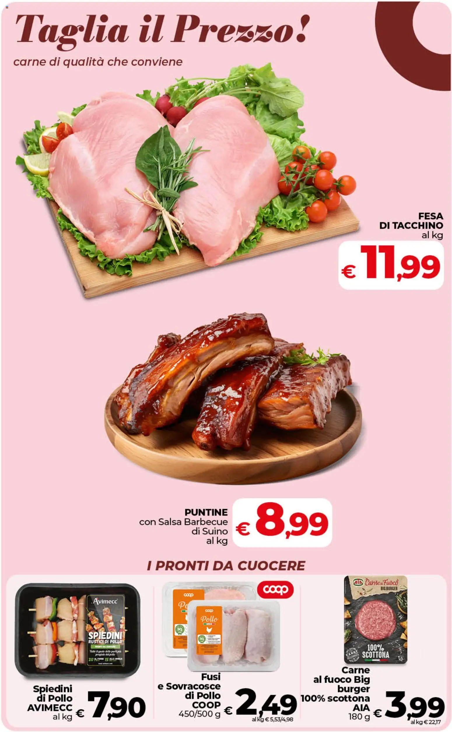 Volantino COOP del 18.06.2026 | Pagina: 20 | Prodotti: Salsa, Suino, Rustici, Spiedini