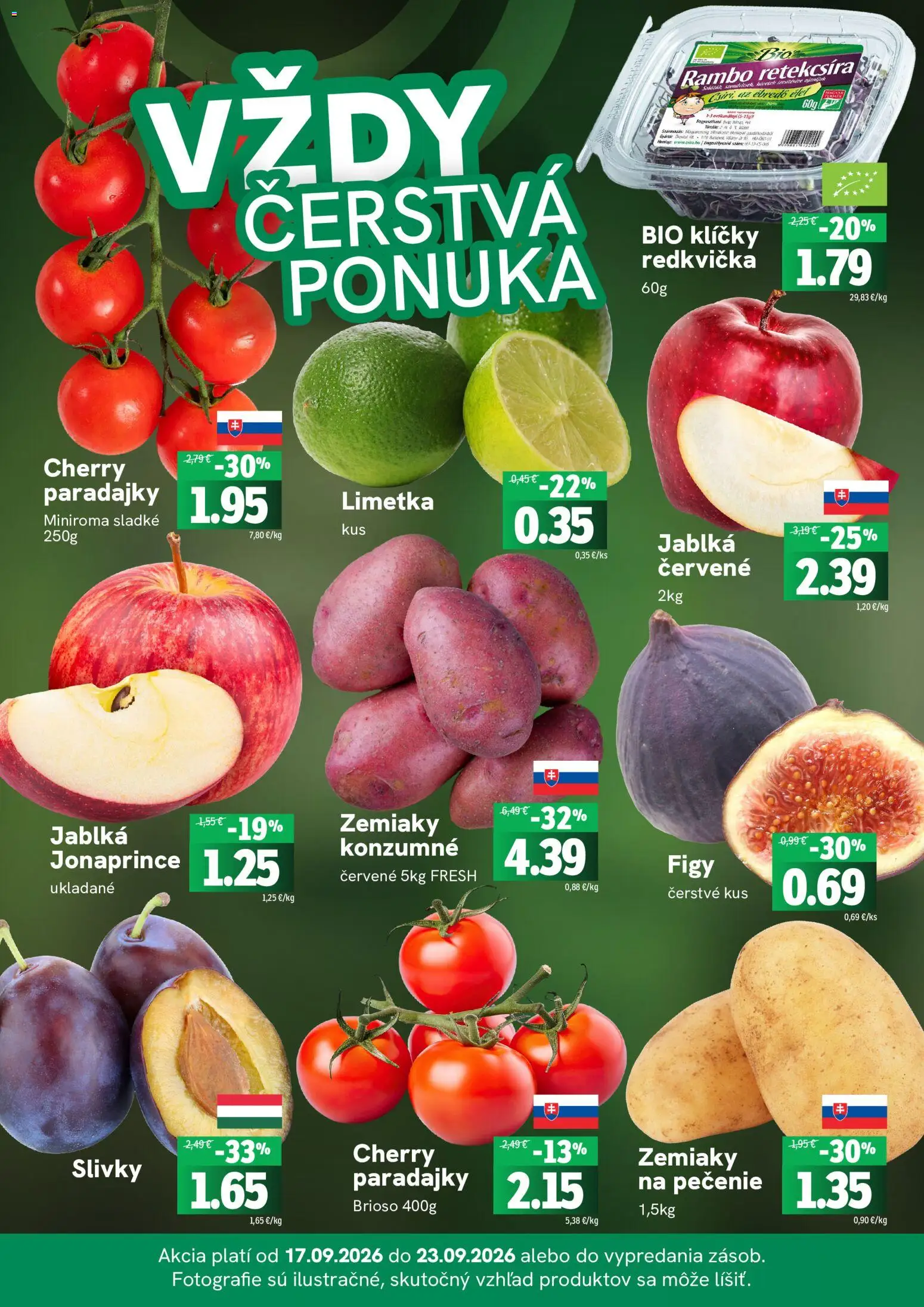 Nové Fresh akcie – leták je platný od 17.09.2026 | Strana: 3