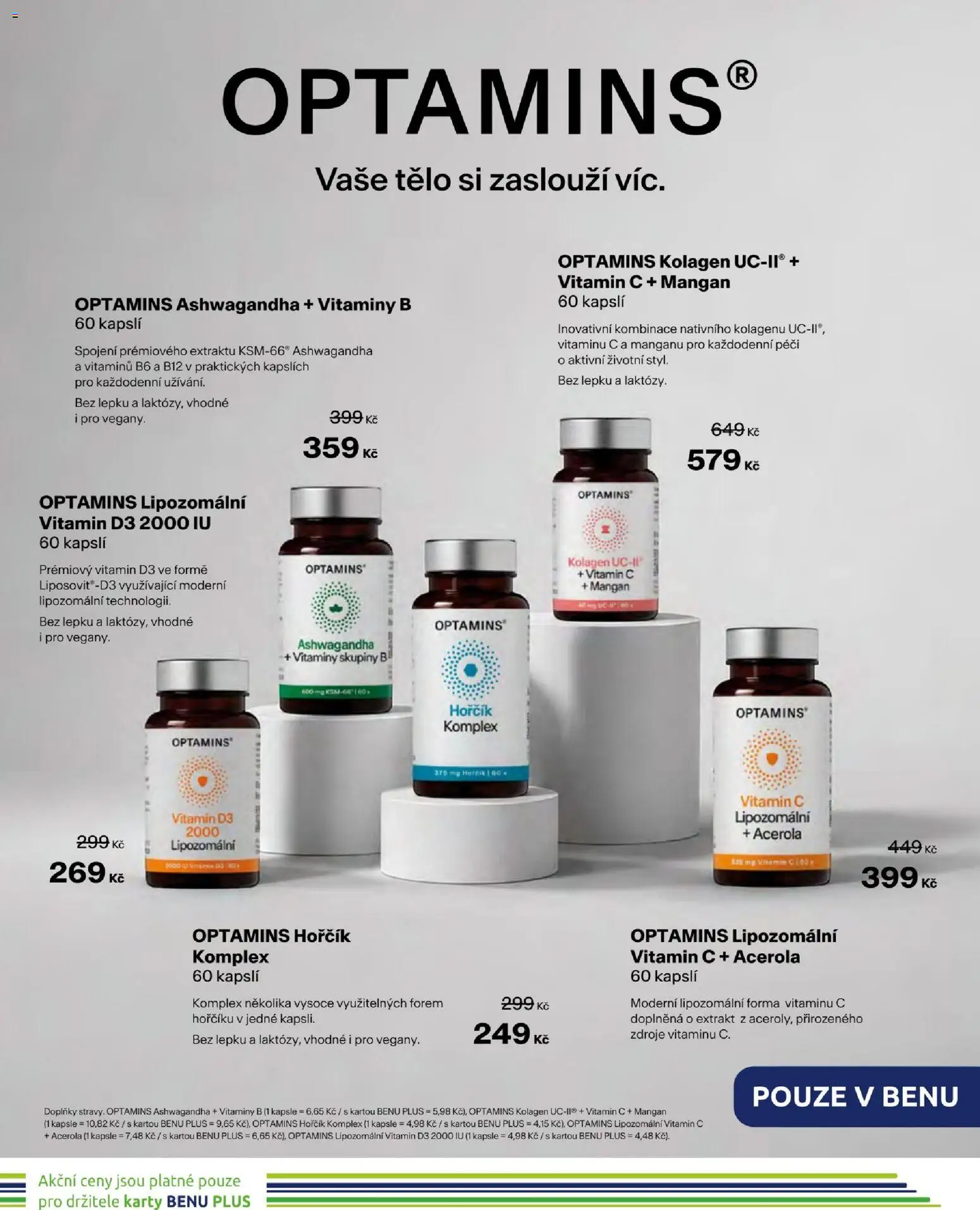 Benu leták od 01.10.2026 | Strana: 10 | Produkty: Ashwagandha, Hořčík, Vitamíny, Forma