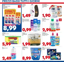 Anteprima del volantino Mega volantino valido a partire dal 11.06.2026 | Pagina: 11 | Prodotti: Dentifricio, Detergente, Lavastoviglie, Asciugatutto