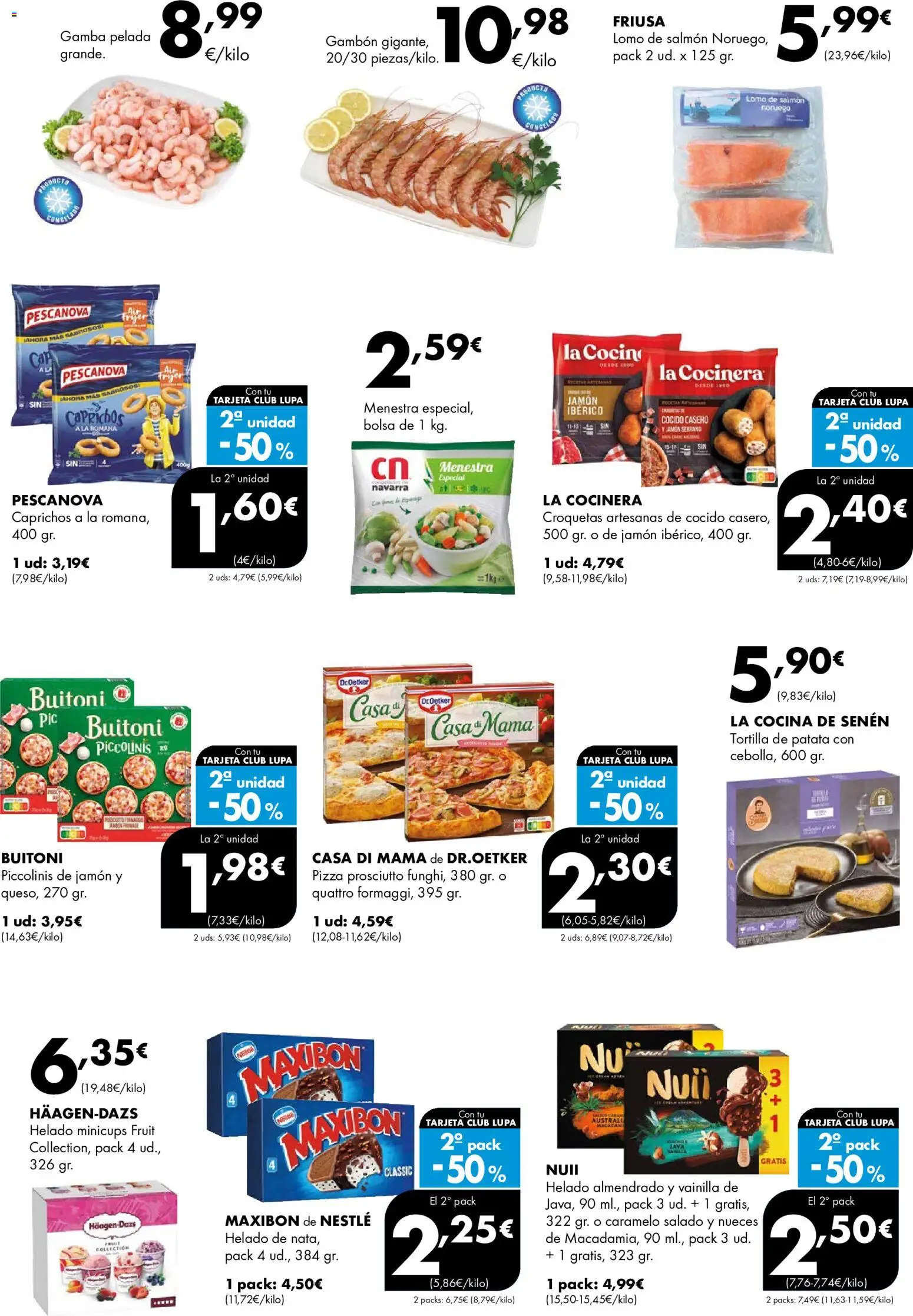 Lupa Supermercados folleto │ válido desde el 21.05.2026 | Página: 8 | Productos: Jamón serrano, Jamón ibérico, Bolsa, Croquetas