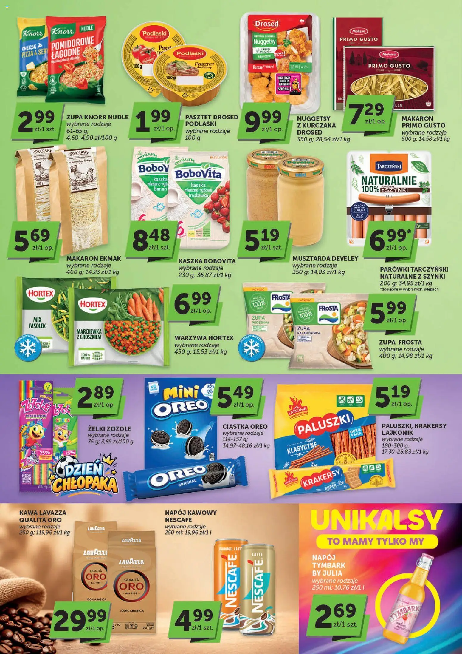 ABC gazetka - Market od 24.09.2026 | Strona: 4 | Produkty: Kawa lavazza, Ciastka Oreo, Napój kawowy, Nuggetsy