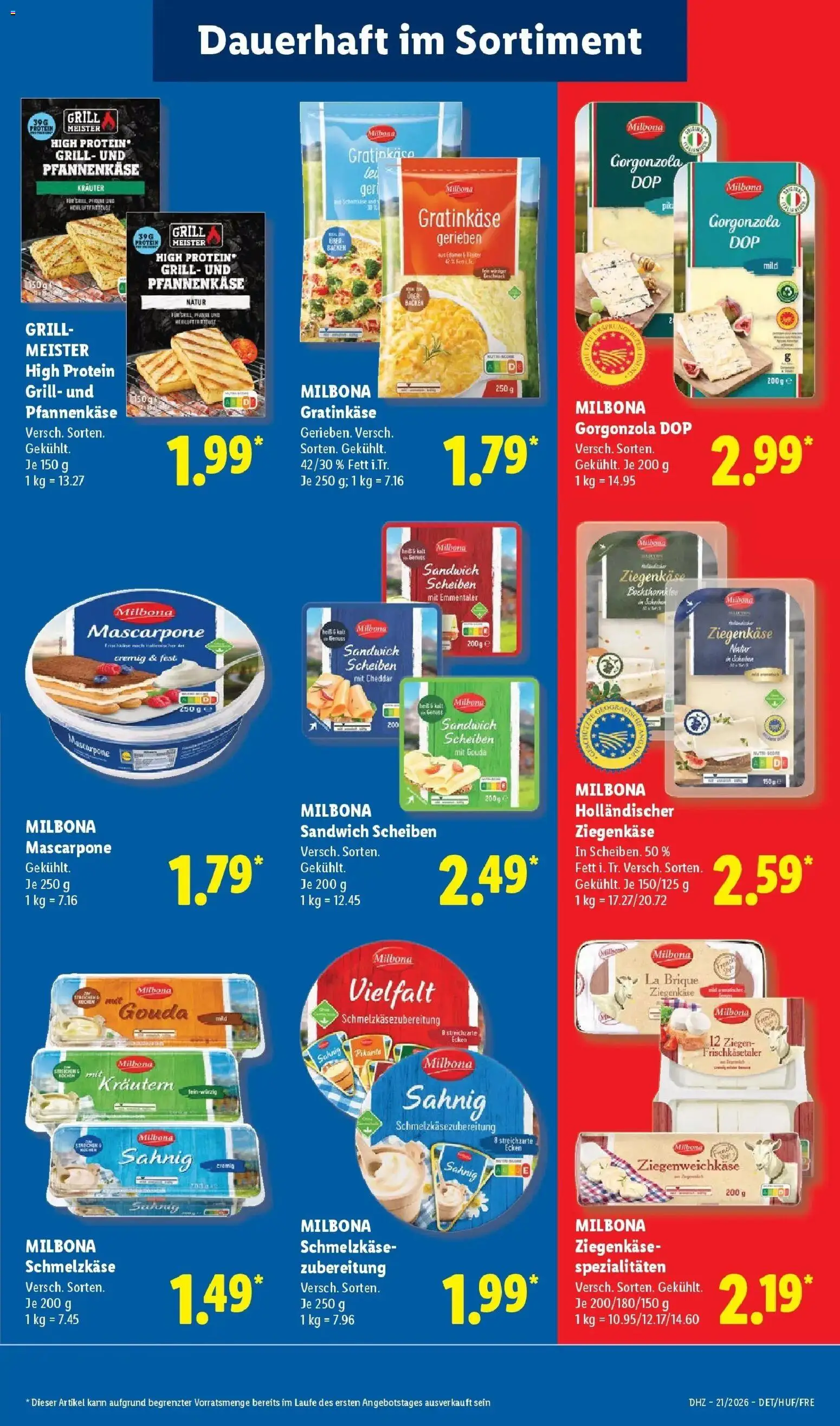 Lidl Prospekt Villingen-schwenningen – gültig ab 17.05.2026 | Seite: 23 | Produkte: Grill, Mascarpone, Gouda, Ziegenkäse