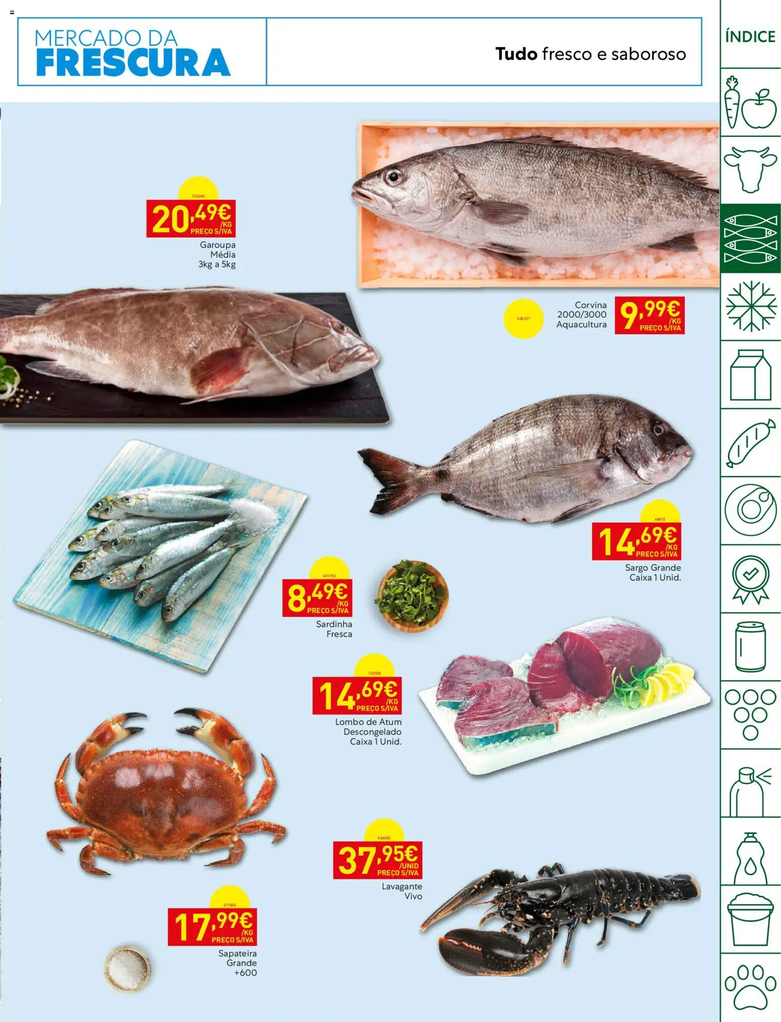 Recheio folheto Madeira │ válido de 01/09/2026 | Página: 5 | Produtos: Atum, Caixa, Lombo, Sapateira