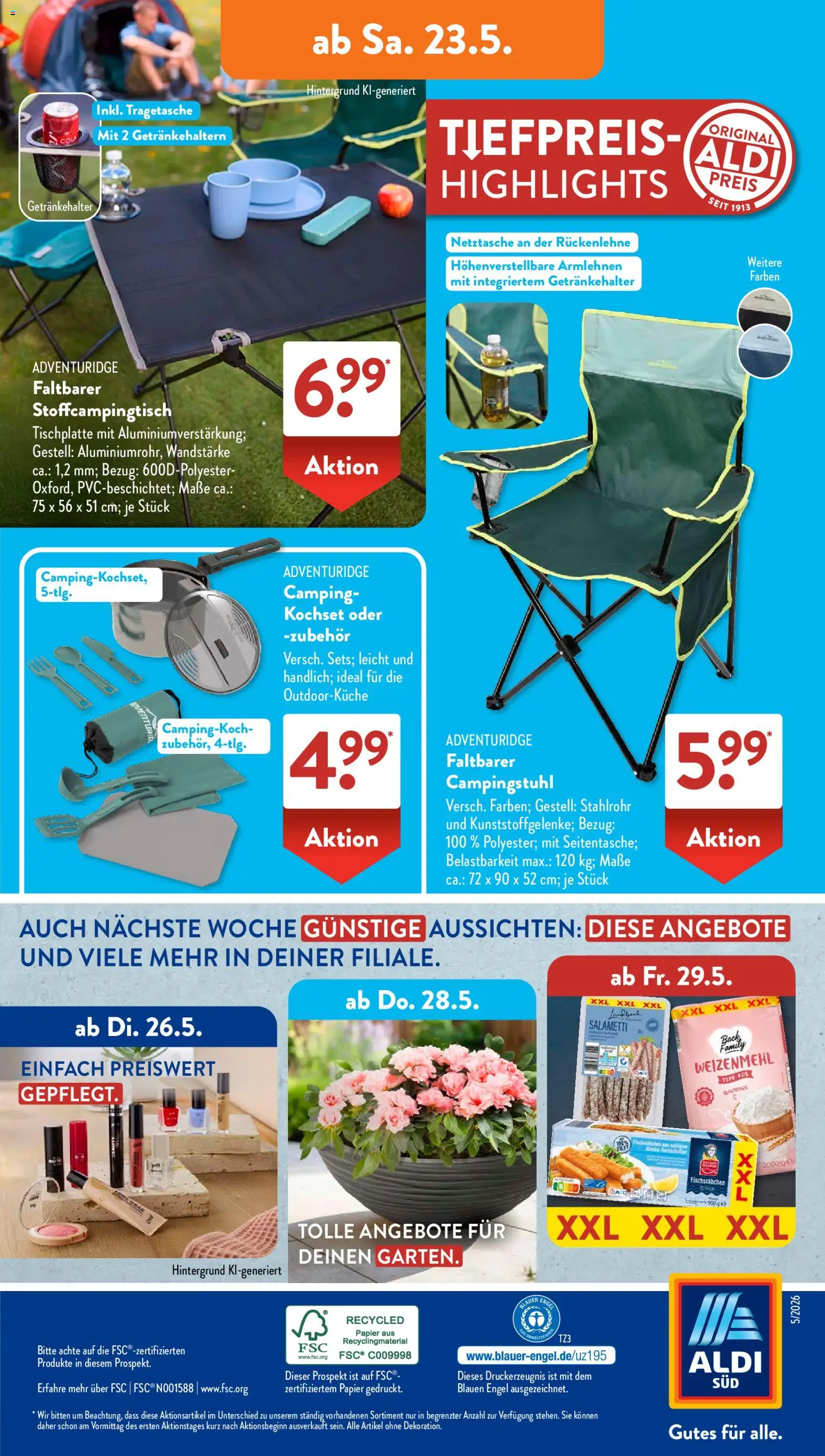 Aldi Süd Prospekt 	 – gültig ab 18.05.2026 | Seite: 18