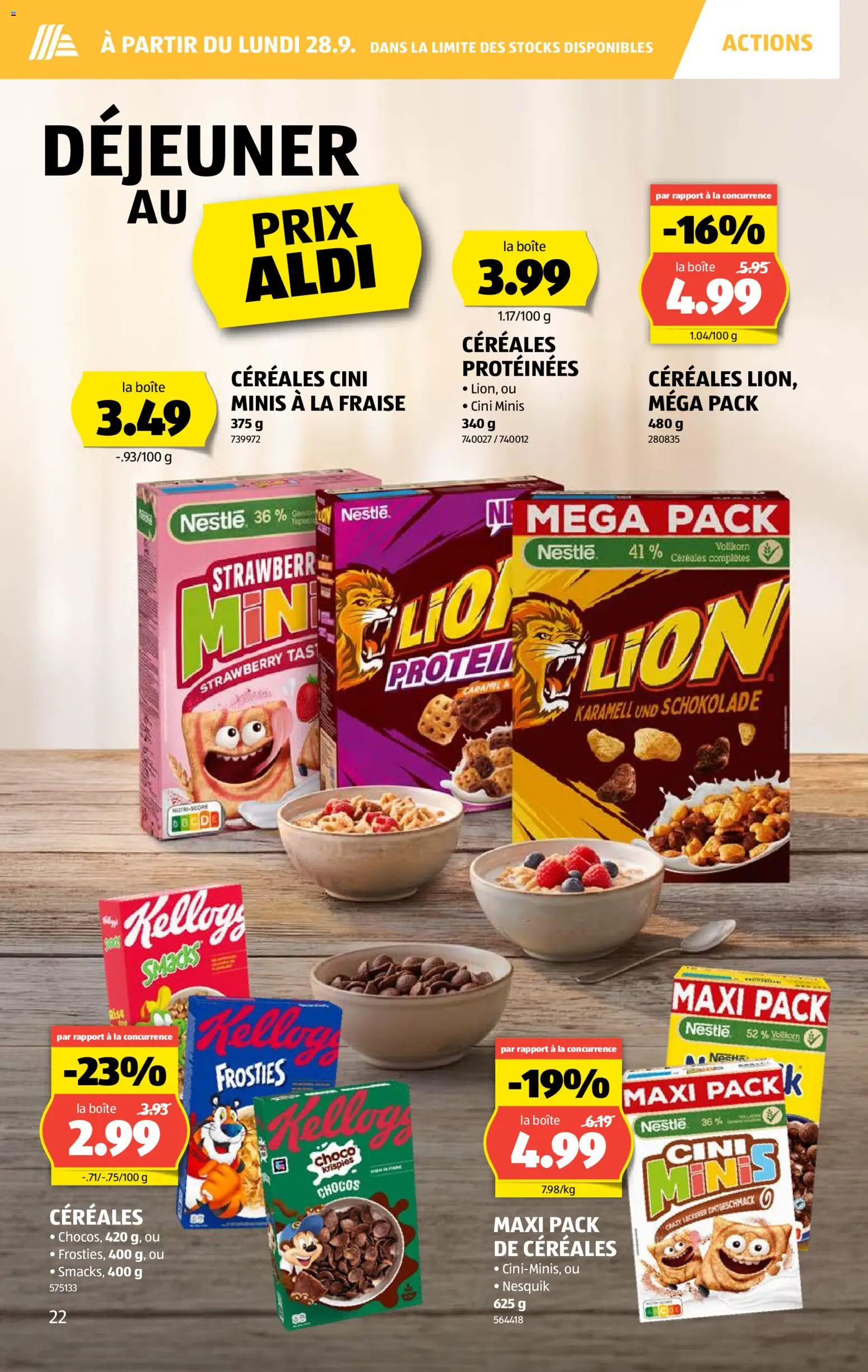 Aldi aktionen FR – gültig ab 24.09.2026 | Seite: 22