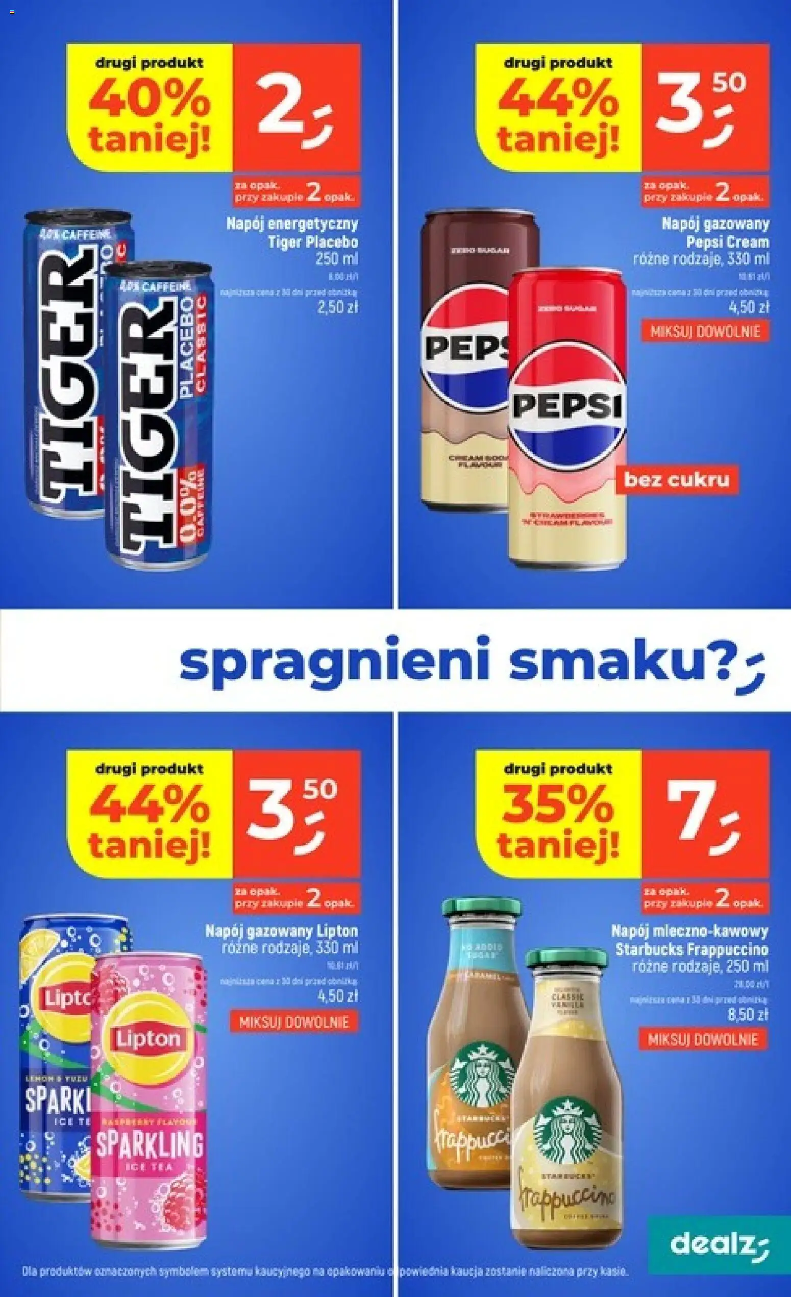 Dealz gazetka od 03.09.2026 | Strona: 31 | Produkty: Ice Tea, Napój energetyczny, Pepsi