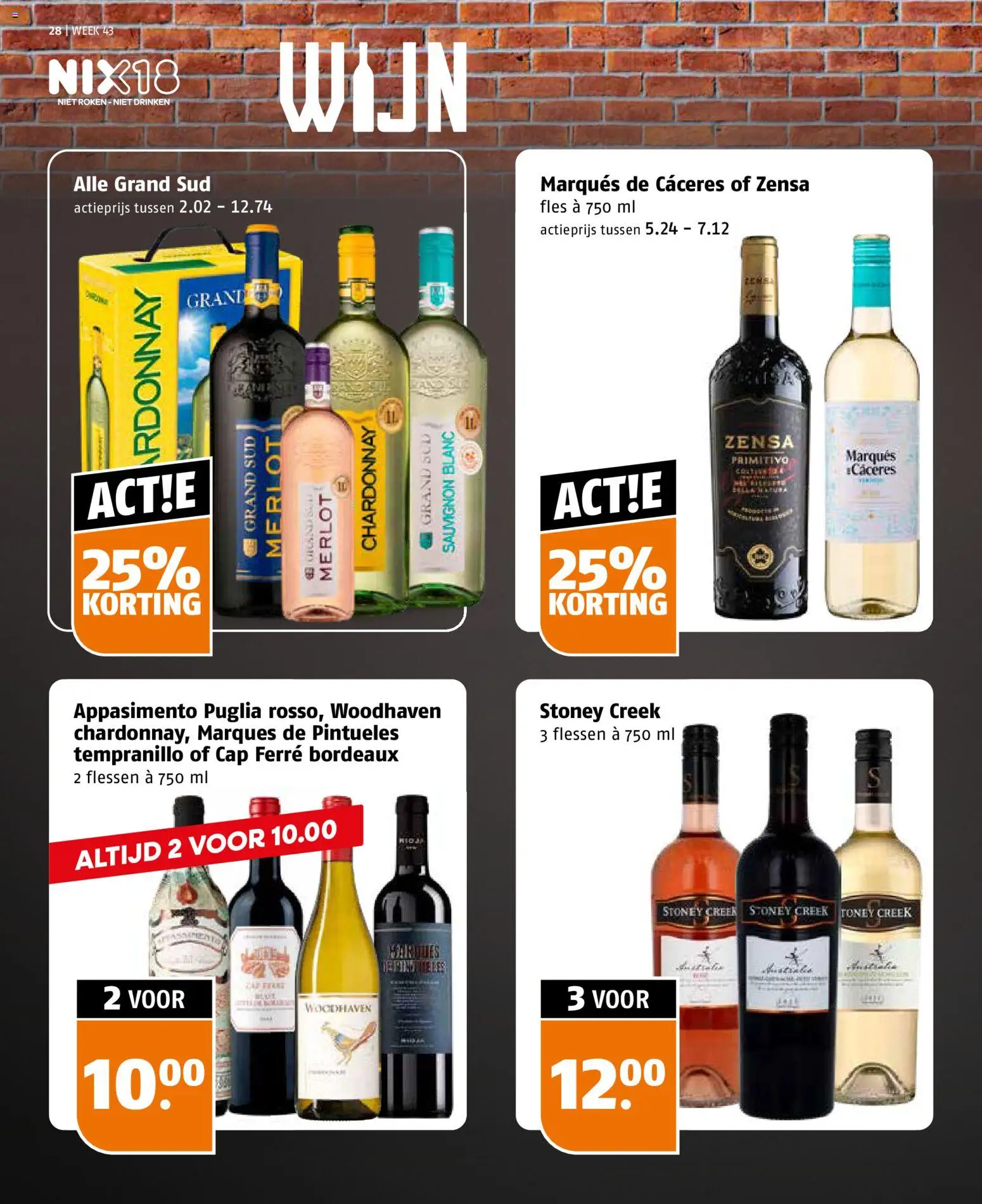 {H1} | Pagina: 28 | Producten: Wijn, Fles