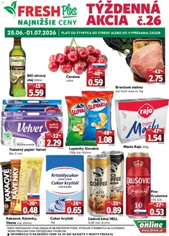 Fresh leták platný od 25.06.2026