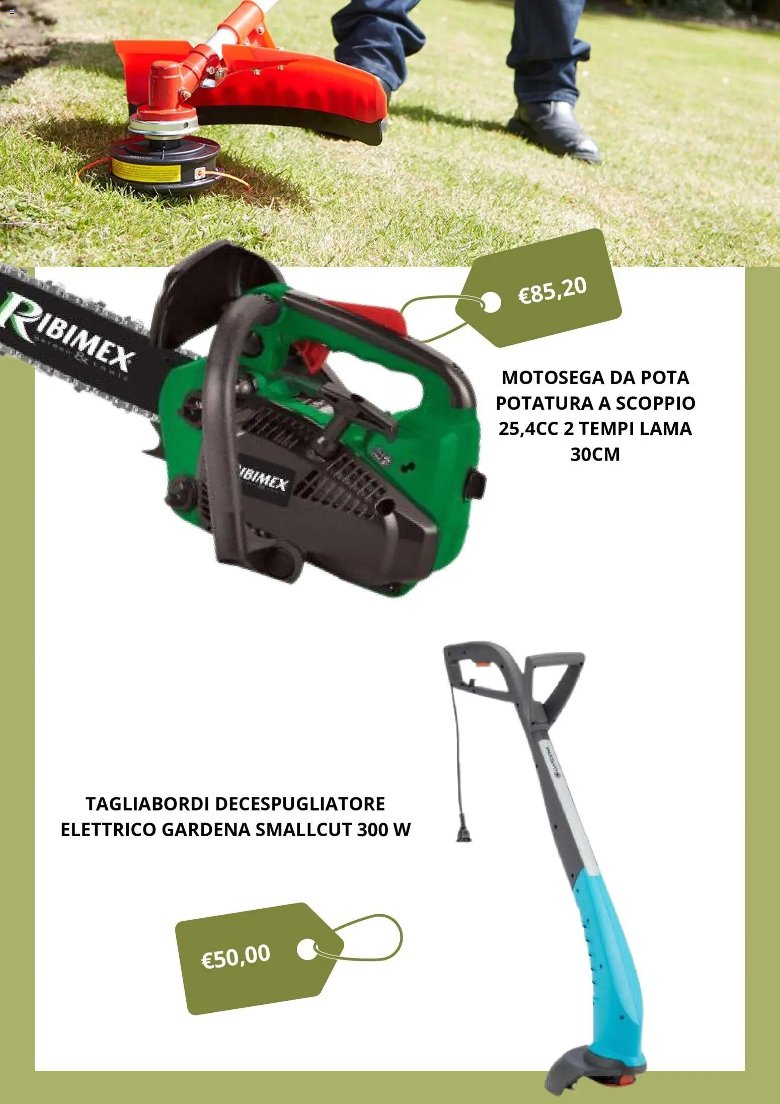 Volantino BricoSì del 05.05.2026 | Pagina: 3 | Prodotti: Decespugliatore, Motosega